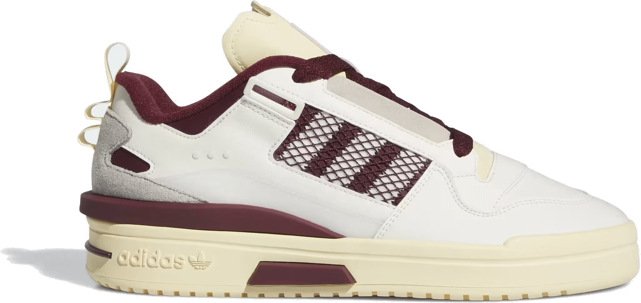 adidas Forum Mod Low Ivory Off White Maroon