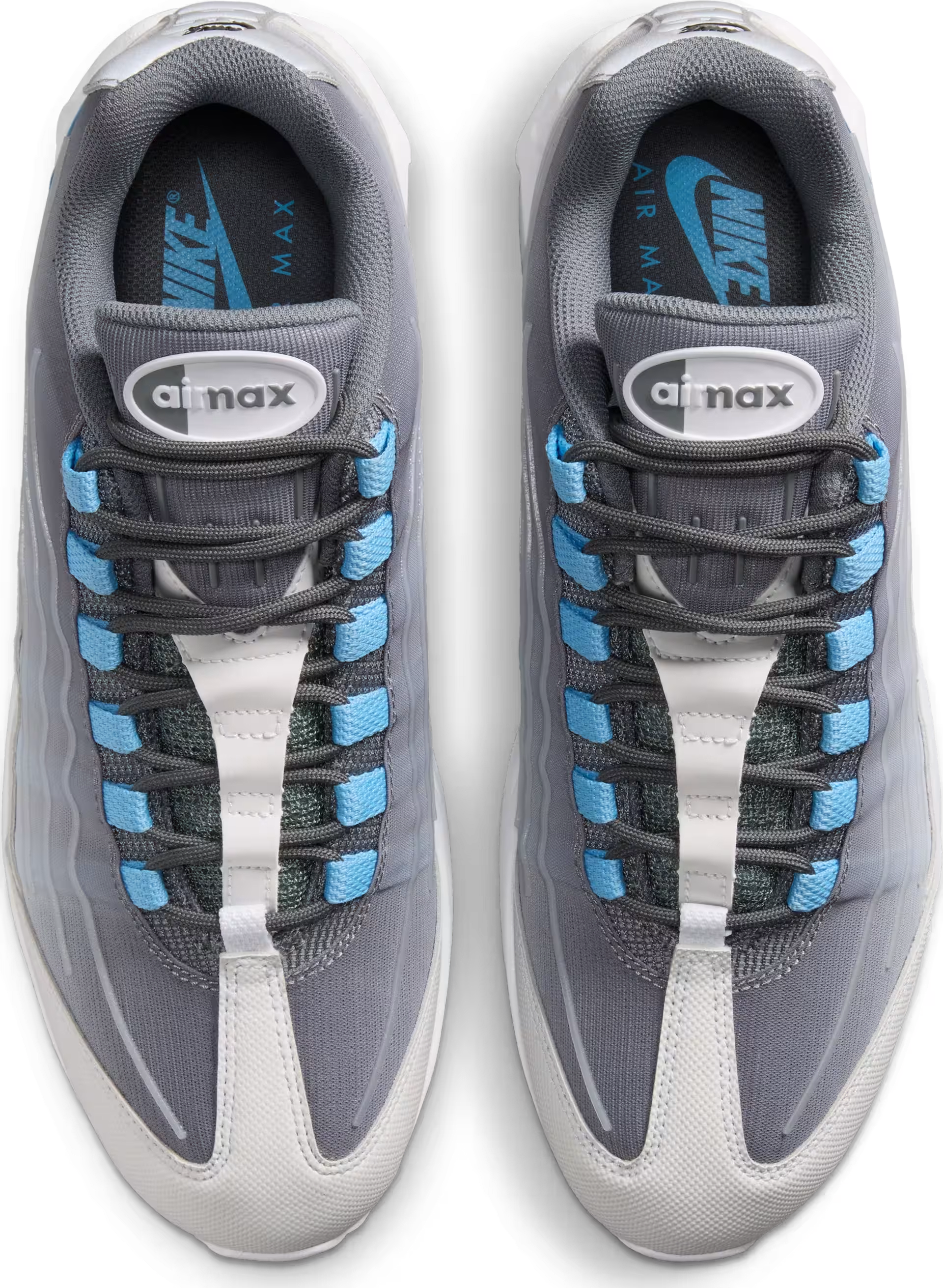 Nike Air Max 95 Big Bubble Tech "Smoke Grey Football Blue"