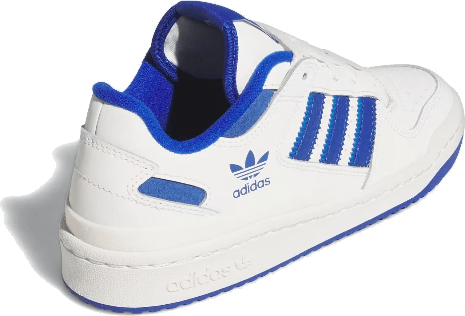 adidas Forum Low CL Core White Royal Blue (GS)