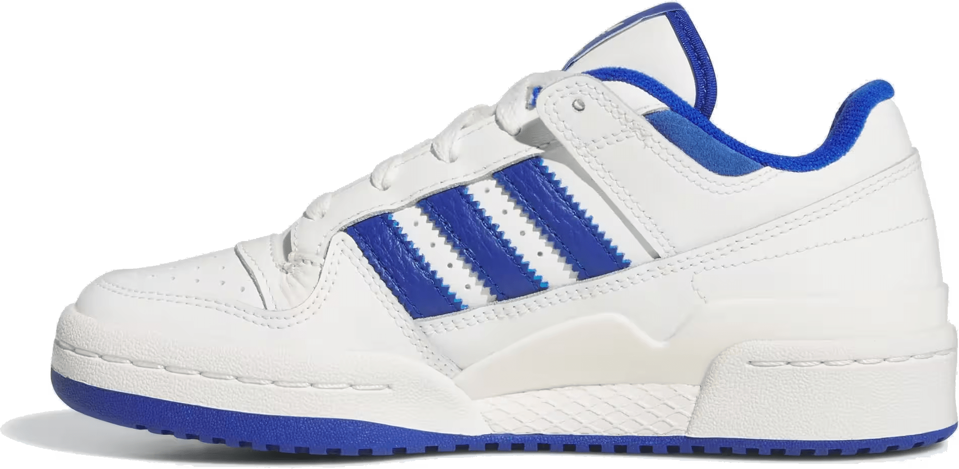 adidas Forum Low CL Core White Royal Blue (GS)