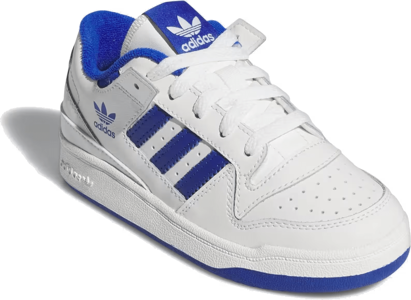 adidas Forum Low CL Core White Royal Blue (PS)