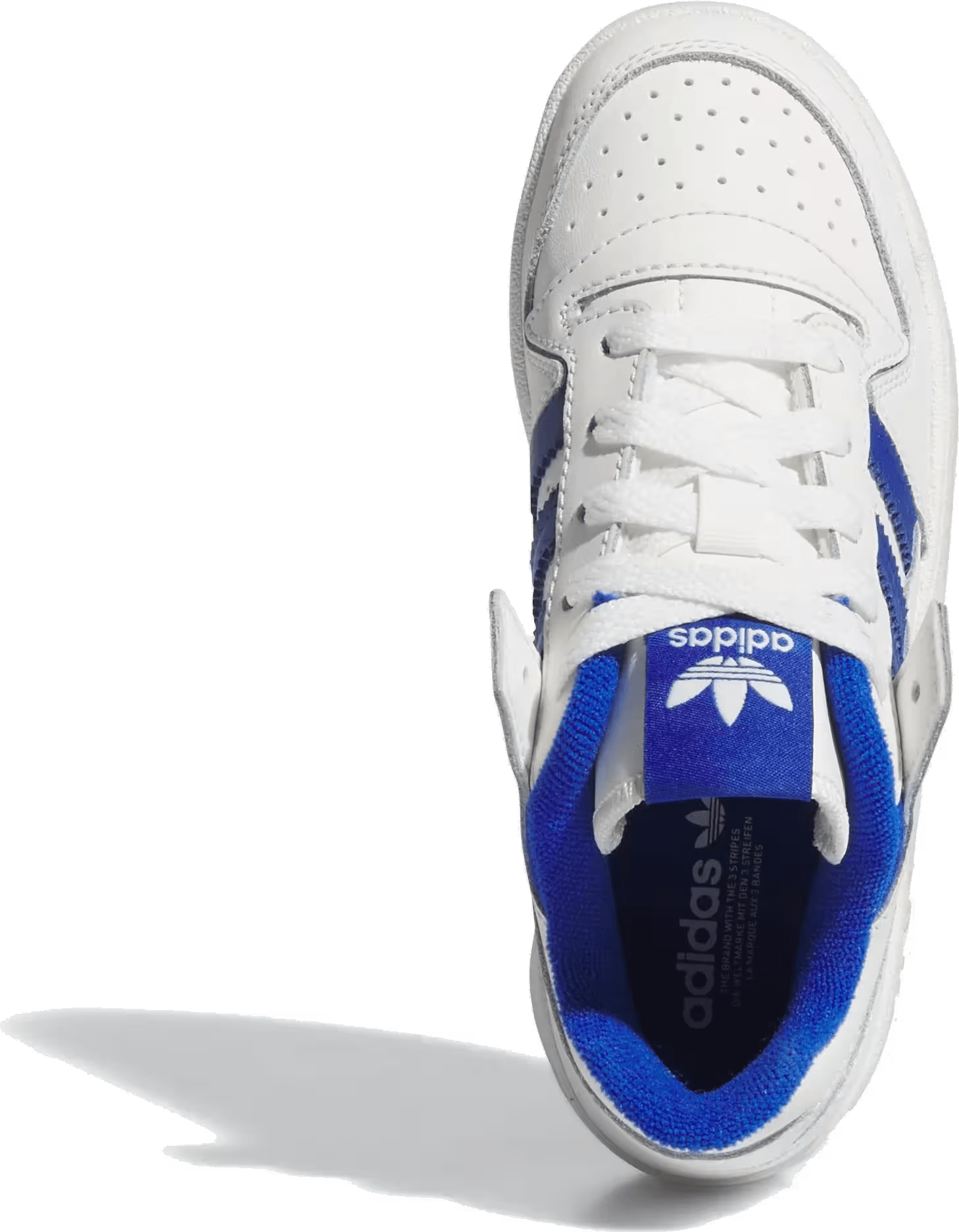 adidas Forum Low CL Core White Royal Blue (PS)