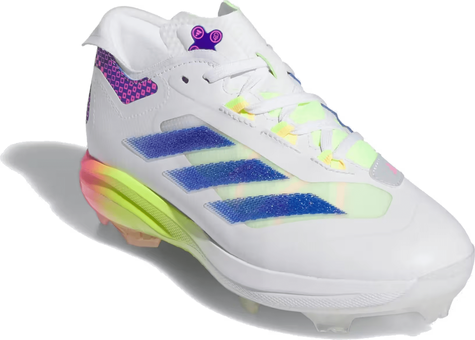 adidas Adizero Impact TPU Warp Speed Cloud White Lucid Blue Lucid Pink (GS)
