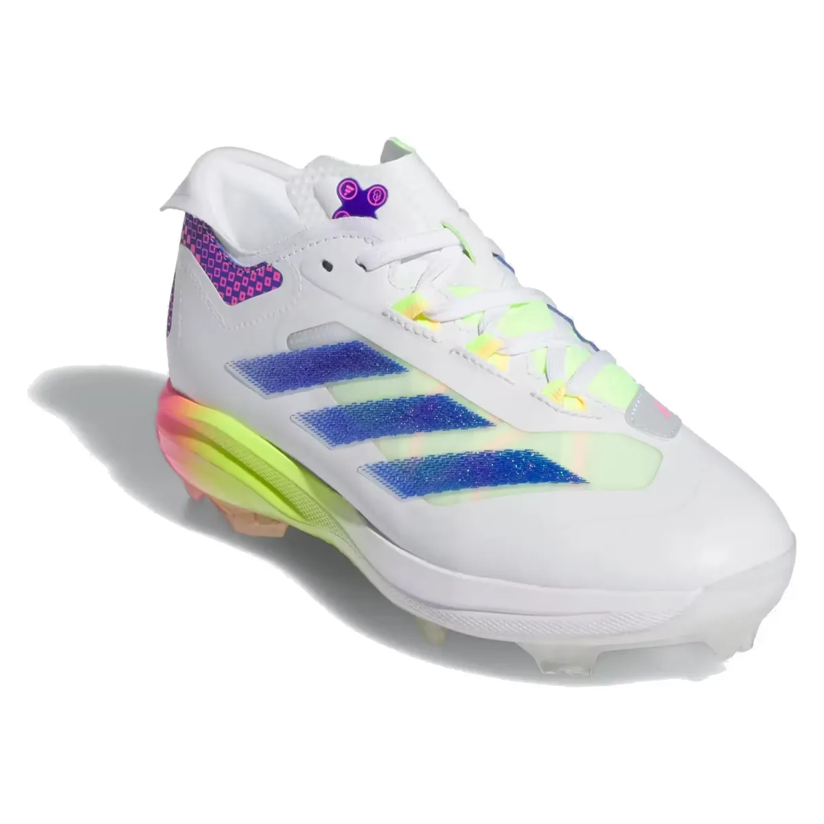 adidas Adizero Impact TPU Warp Speed Cloud White Lucid Blue Lucid Pink (GS)