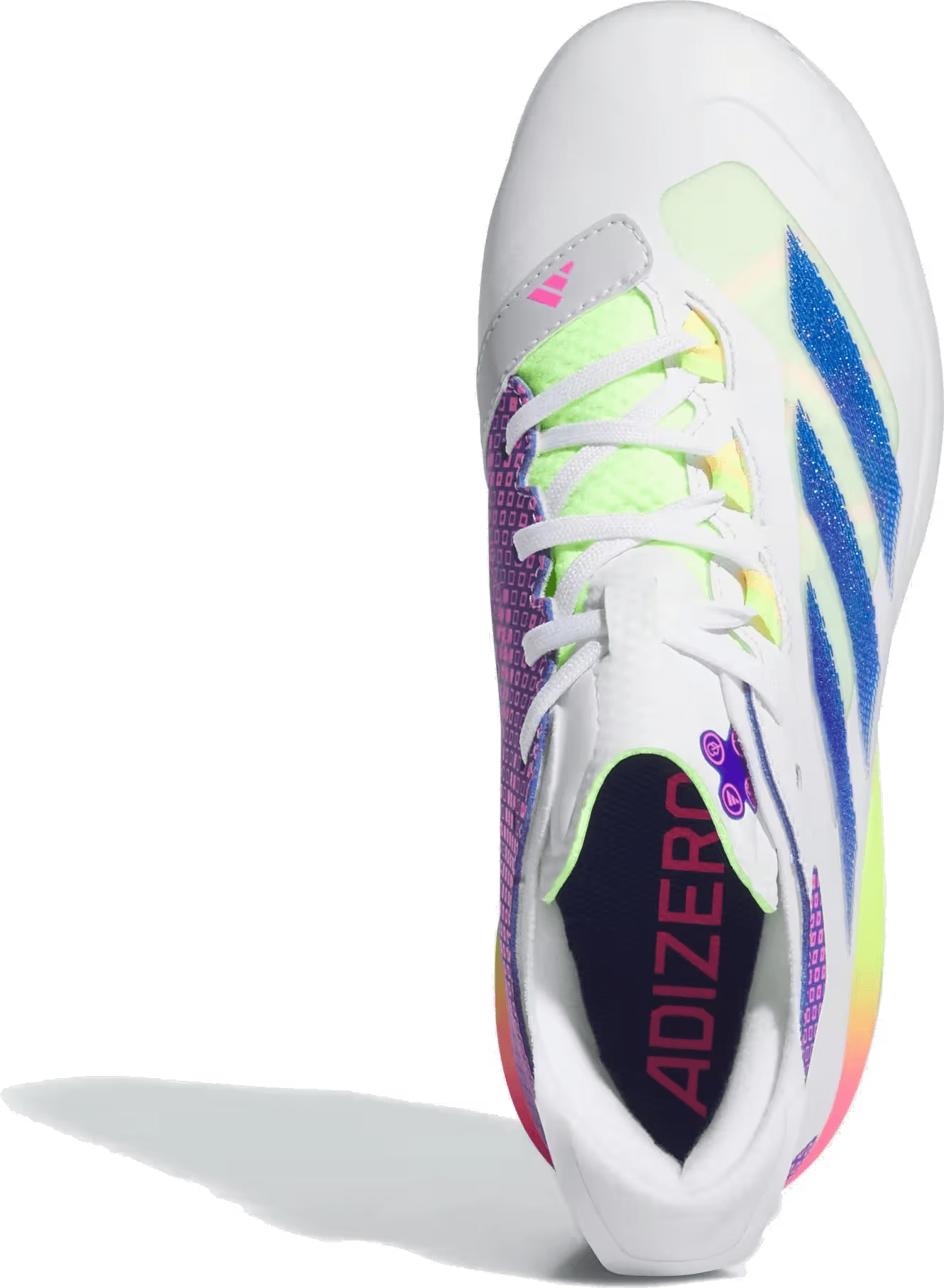 adidas Adizero Impact TPU Warp Speed Cloud White Lucid Blue Lucid Pink (GS)