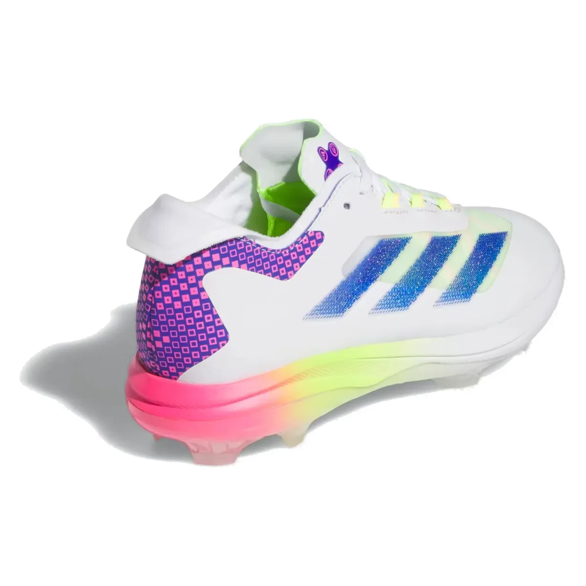 adidas Adizero Impact TPU Warp Speed Cloud White Lucid Blue Lucid Pink (GS)