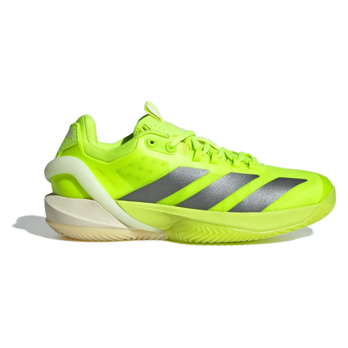 adidas Adizero Cybersonic Clay Lucid Lemon Iron Metallic Off White (Women's)