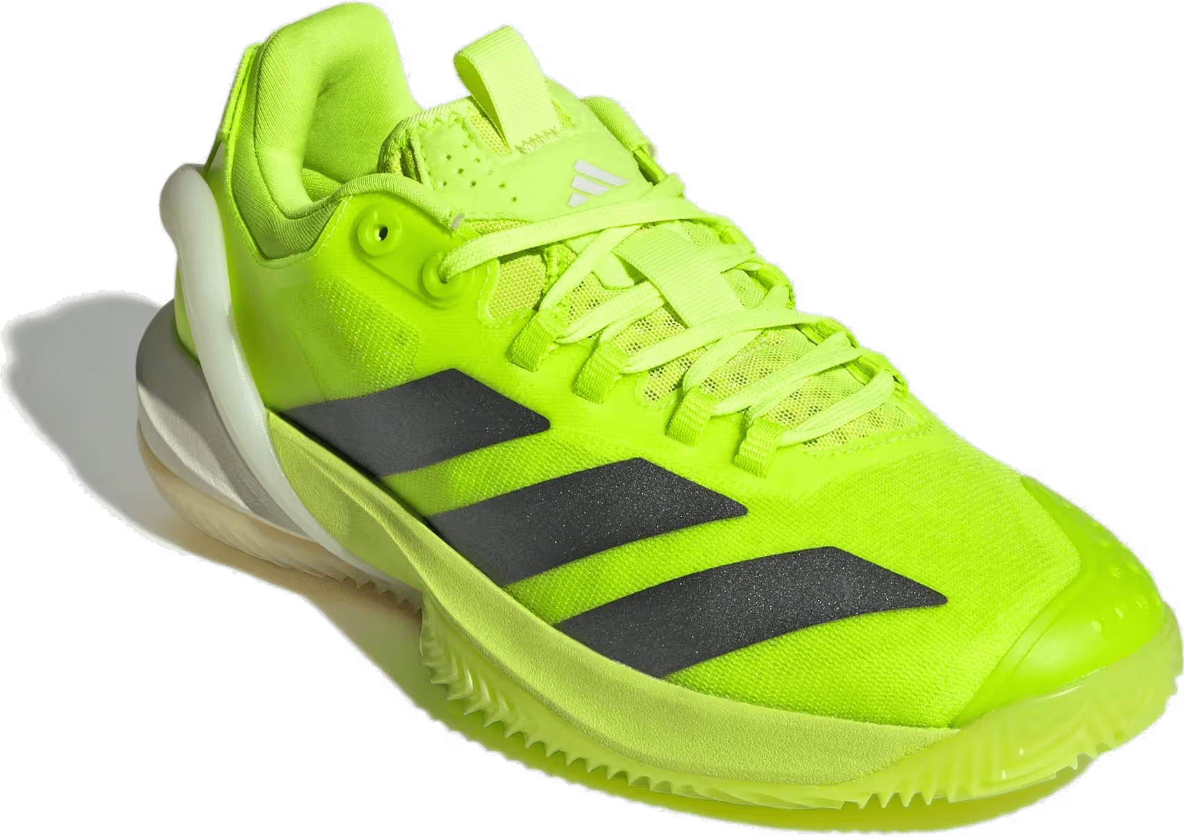 adidas Adizero Cybersonic Clay Lucid Lemon Iron Metallic Off White (Women's)