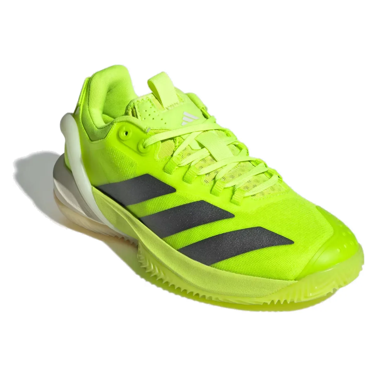 adidas Adizero Cybersonic Clay Lucid Lemon Iron Metallic Off White (Women's)