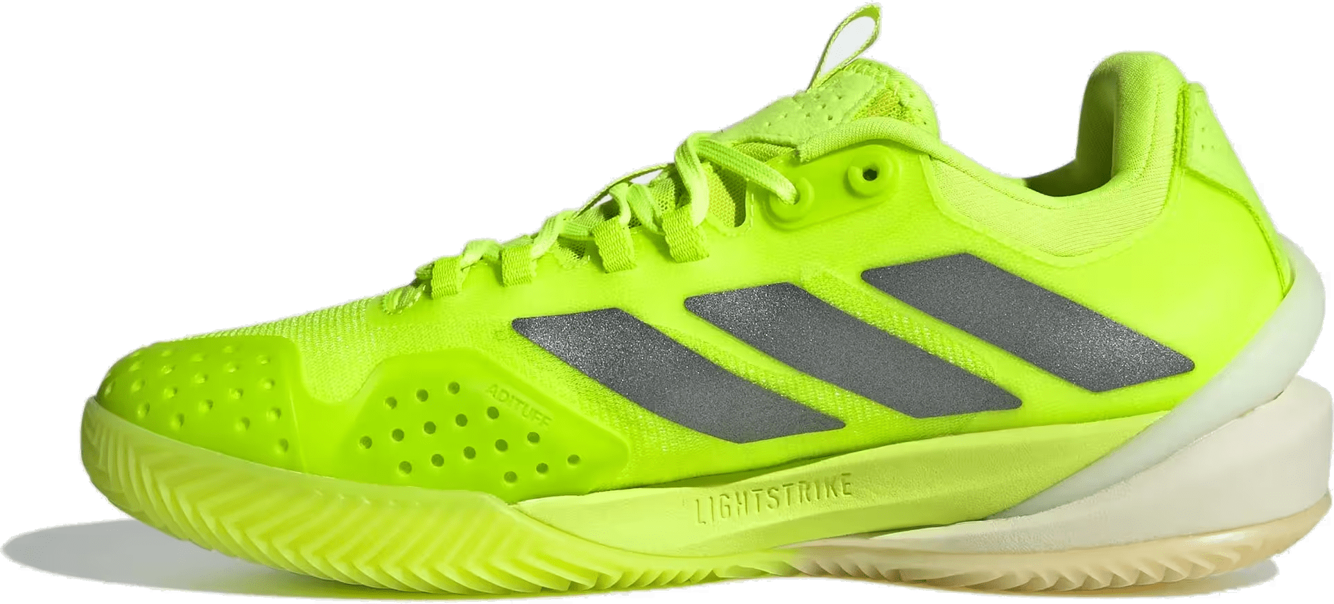 adidas Adizero Cybersonic Clay Lucid Lemon Iron Metallic Off White (Women's)