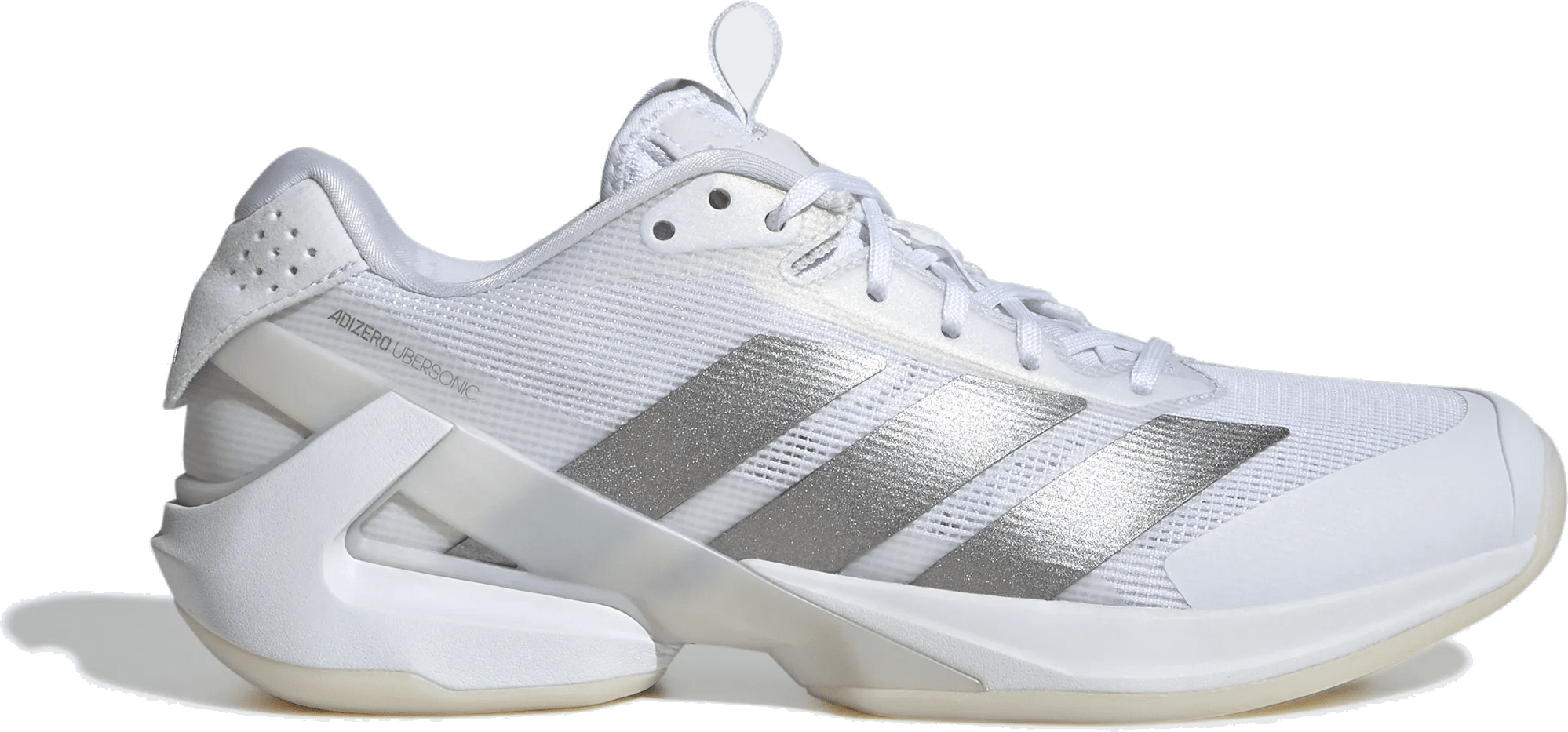 adidas Adizero Ubersonic 5 Cloud White Silver Metallic (Women's)