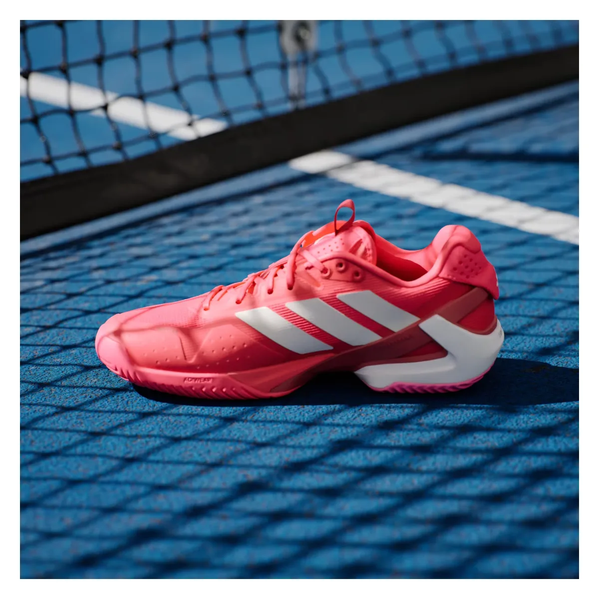 adidas Adizero Ubersonic 5 Lucid Red Zero Metalic Lucid Pink (Women's)