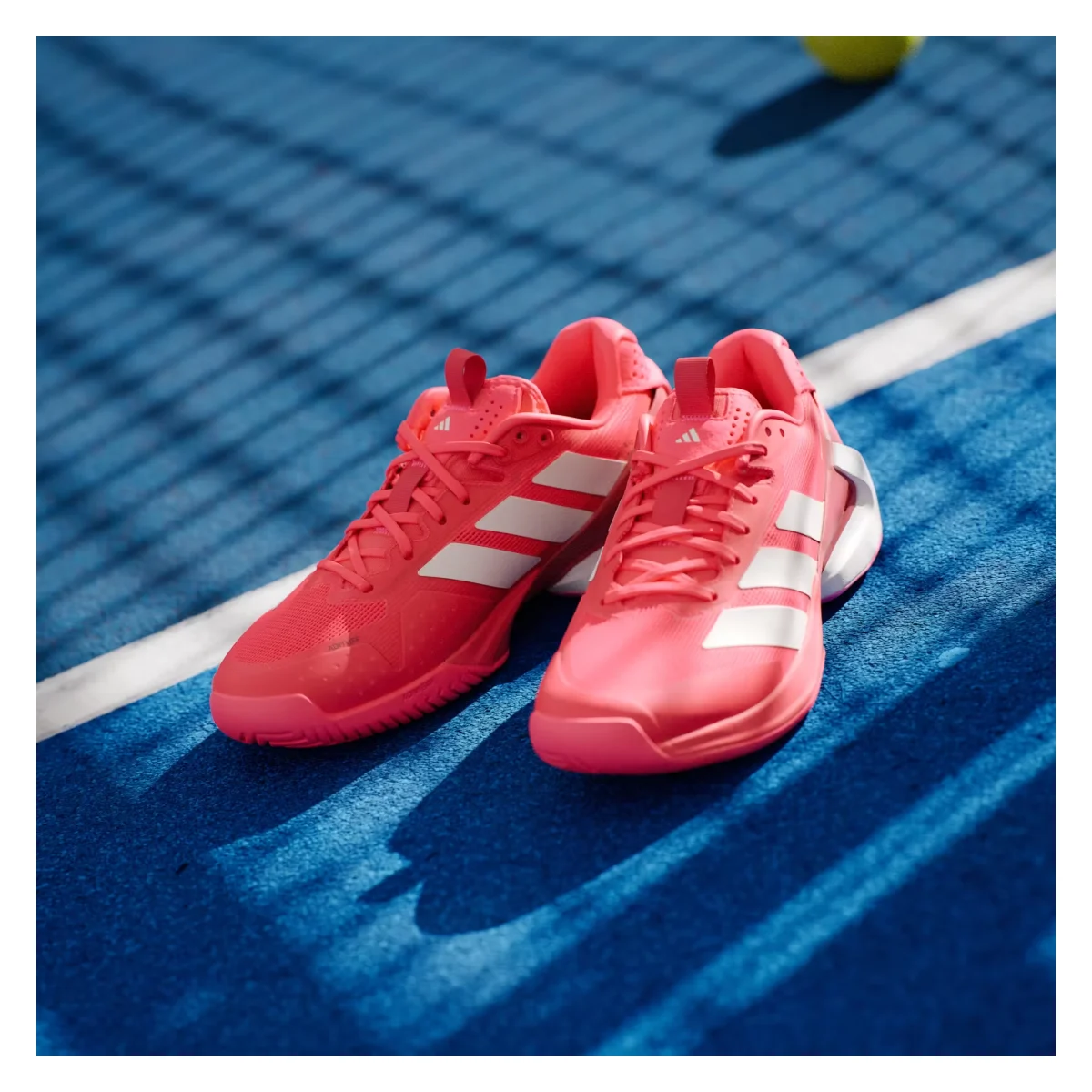adidas Adizero Ubersonic 5 Lucid Red Zero Metalic Lucid Pink (Women's)