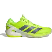 adidas Adizero Ubersonic 5 Clay Lucid Lemon Iron Metallic Cloud White (Women's)