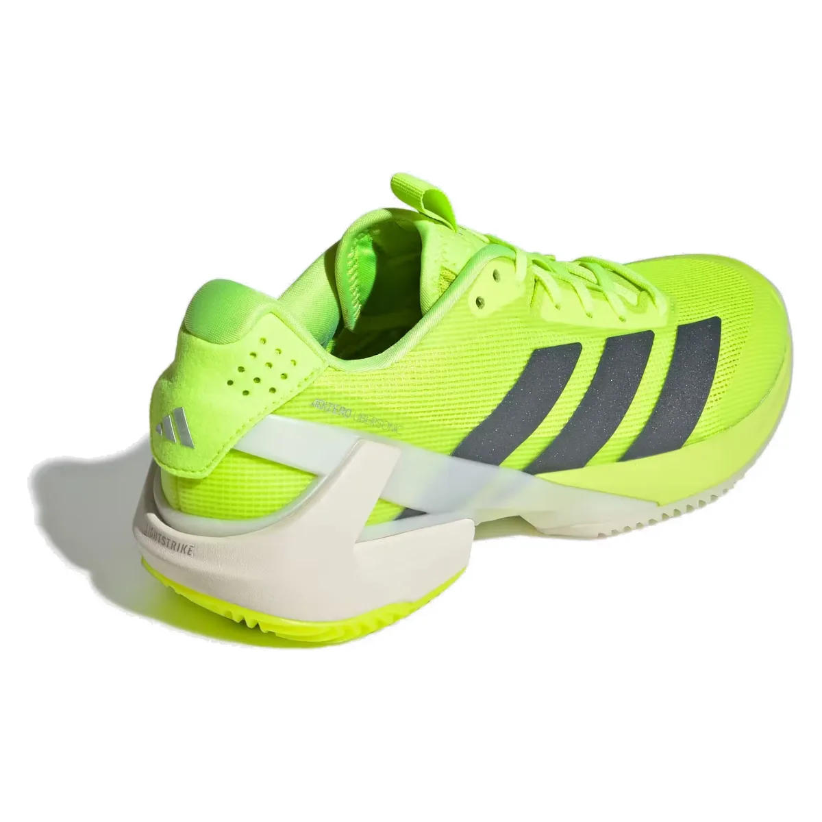 adidas Adizero Ubersonic 5 Clay Lucid Lemon Iron Metallic Cloud White (Women's)
