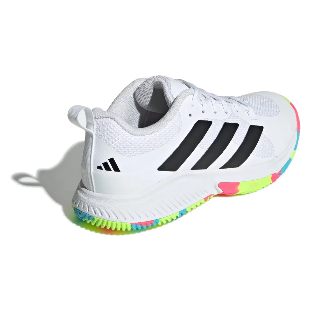 adidas Court Team Bounce 2.0 Cloud White Core Black Lucid Lemon (Women's)