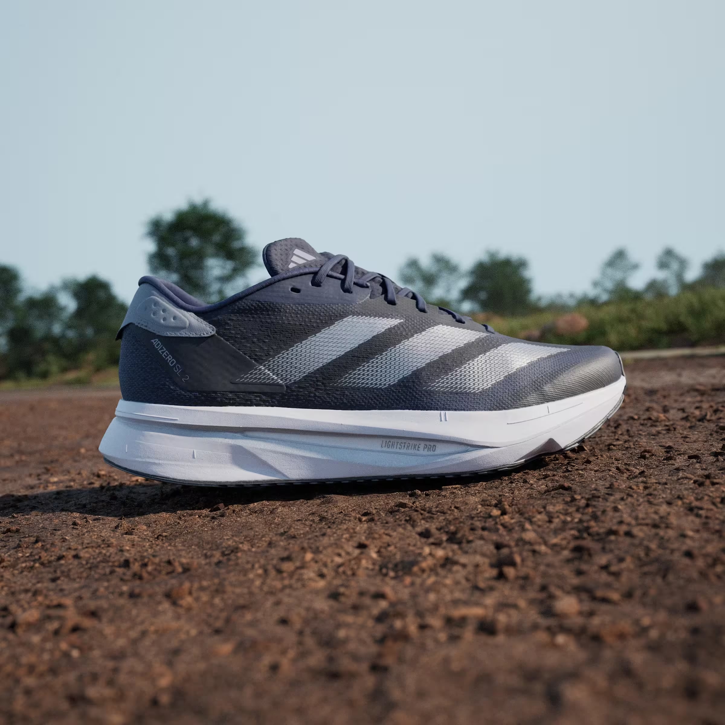 adidas Adizero SL 2 Dark Blue Silver Metallic Halo Silver