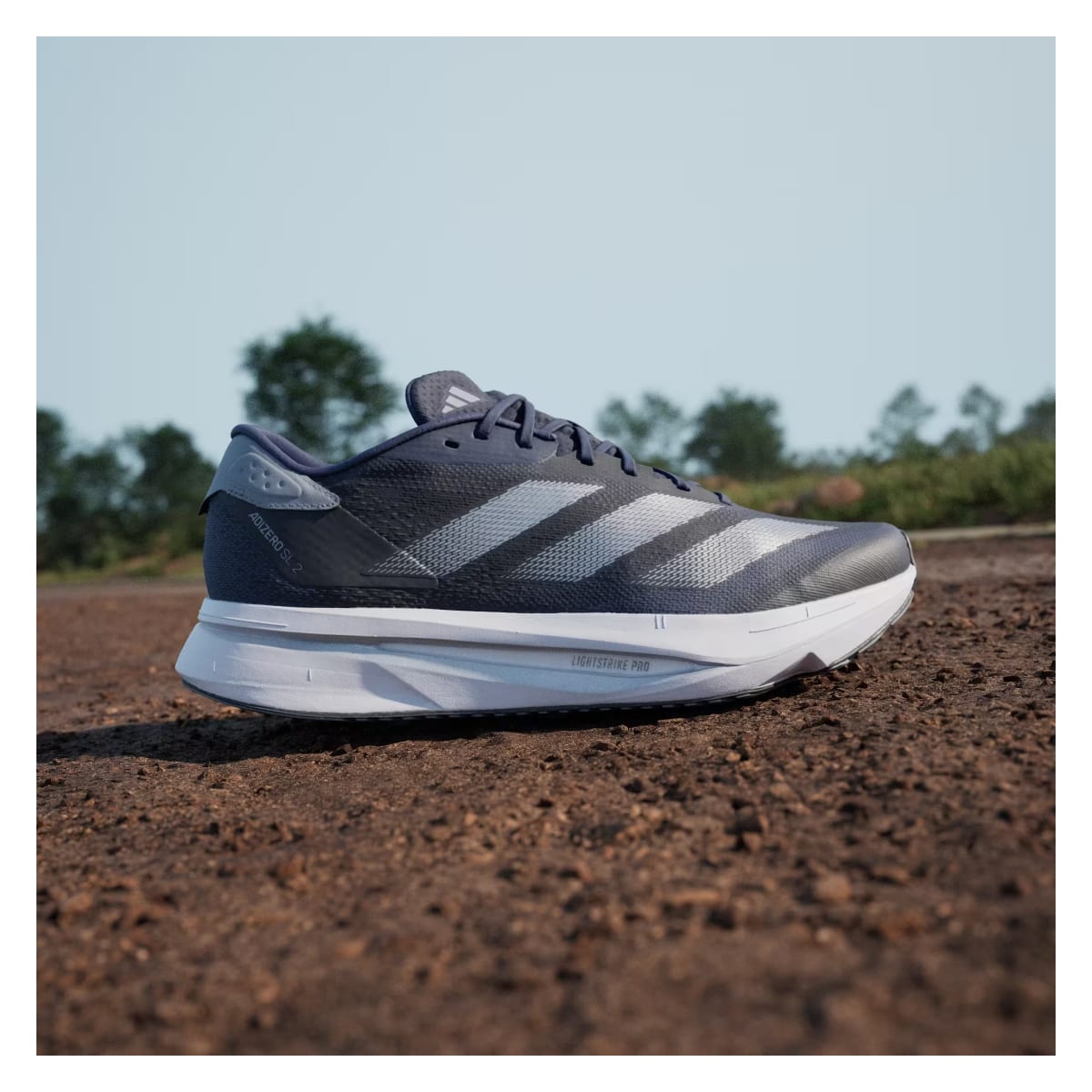 adidas Adizero SL 2 Dark Blue Silver Metallic Halo Silver