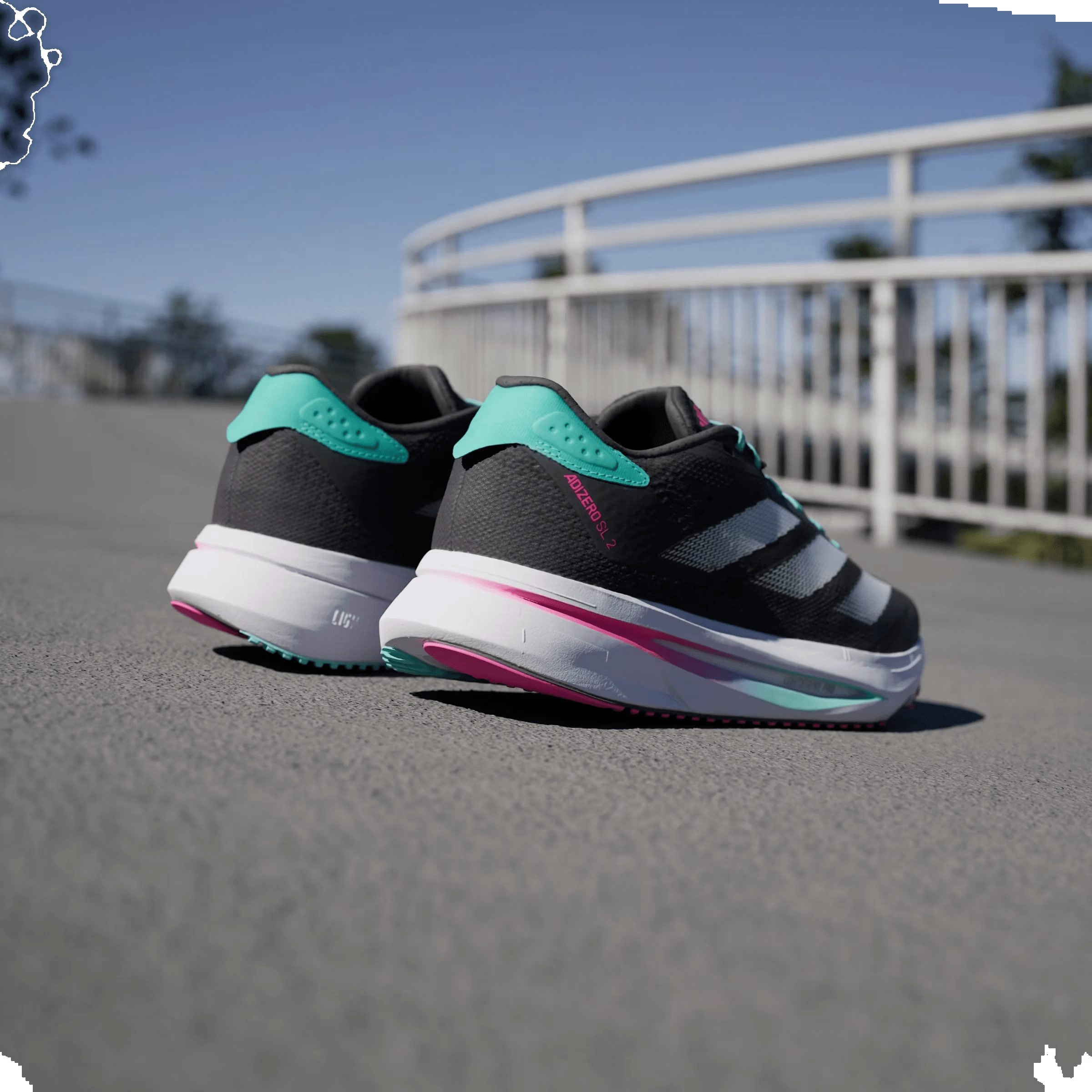 adidas Adizero SL 2 Carbon Crystal Jade Flash Aqua (Women's)