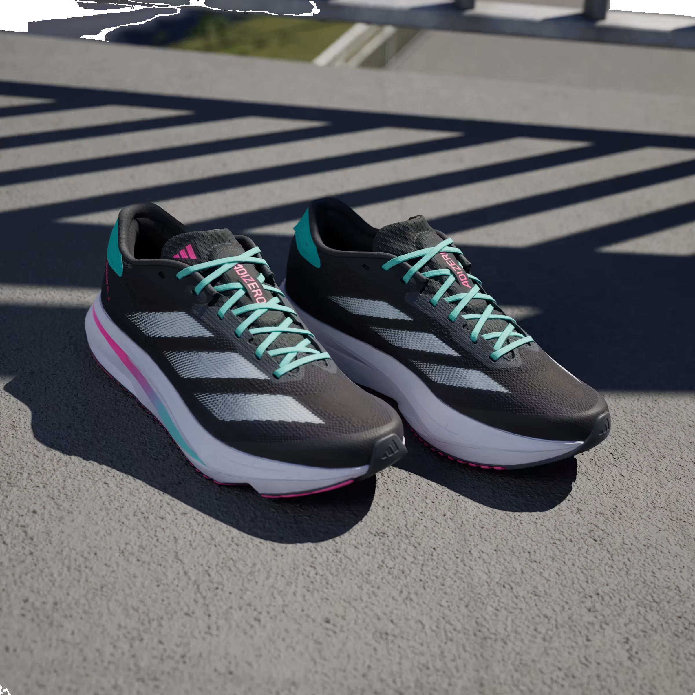 adidas Adizero SL 2 Carbon Crystal Jade Flash Aqua (Women's)
