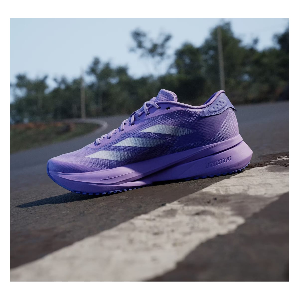 adidas Adizero SL2 Violet Fusion Lucid Lemon Cobalt Blue (Women's)