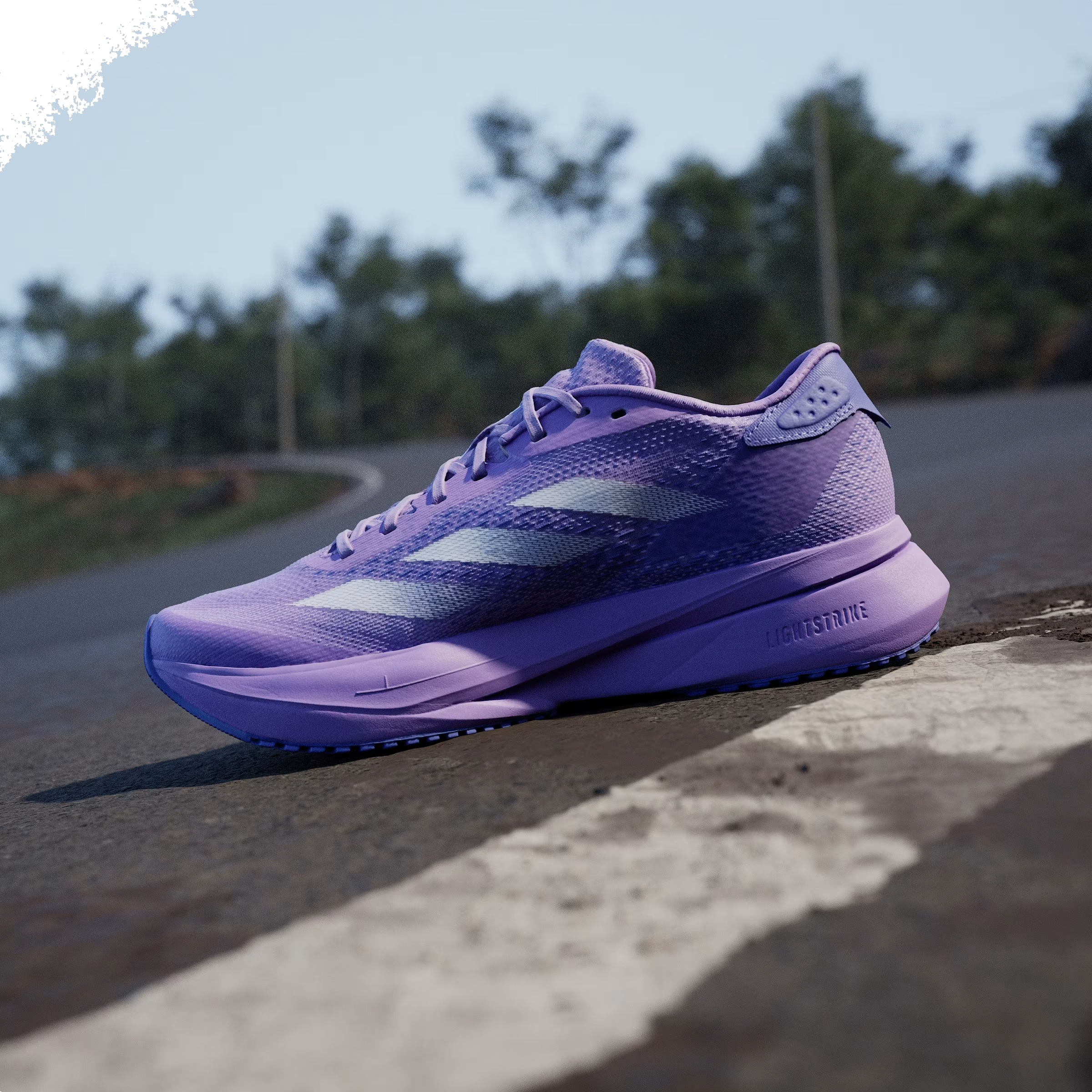 adidas Adizero SL2 Violet Fusion Lucid Lemon Cobalt Blue (Women's)