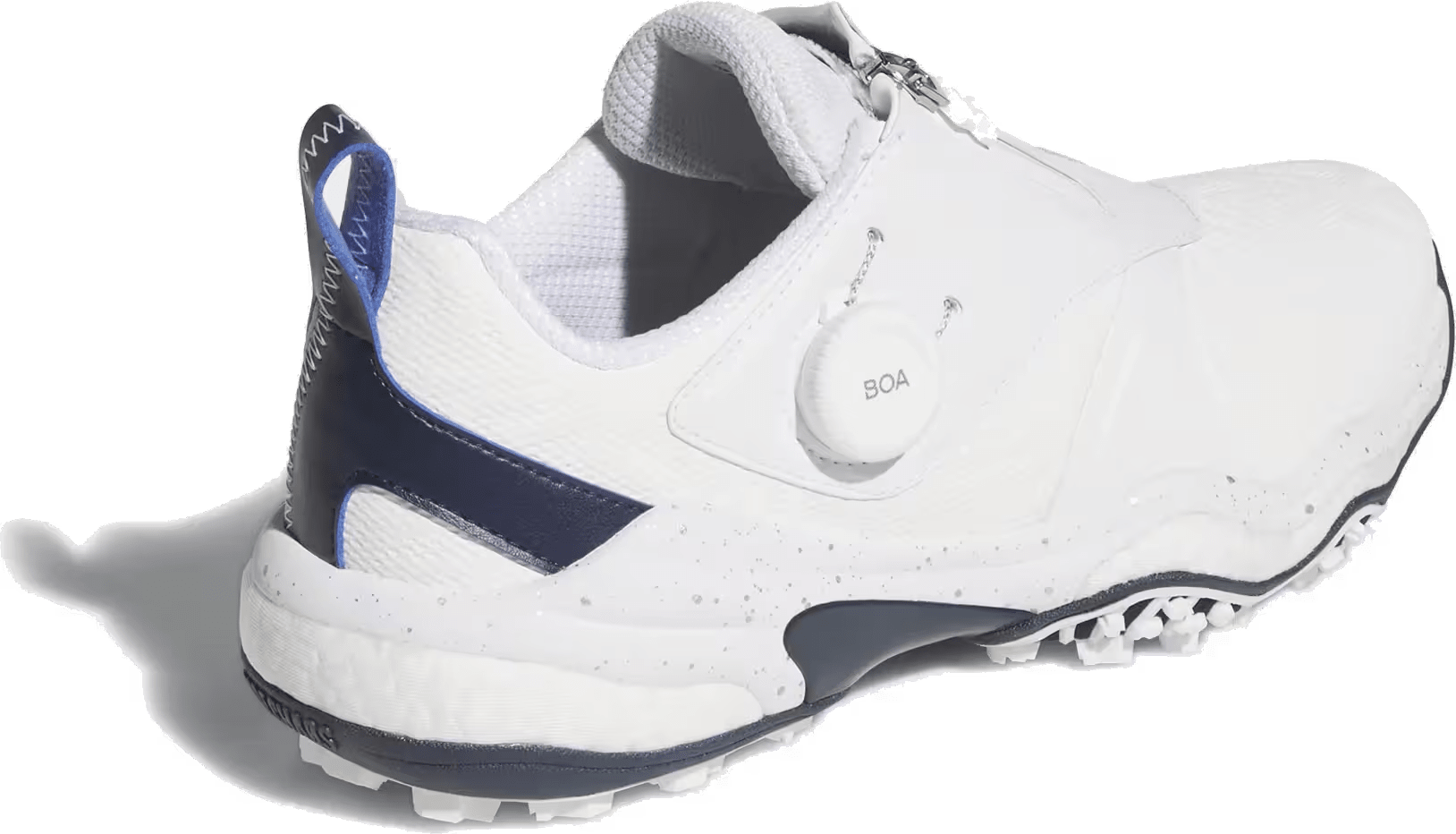 adidas Codechaos BOA 25 Spikeless Golf Cloud White Silver Metallic Collegiate Navy