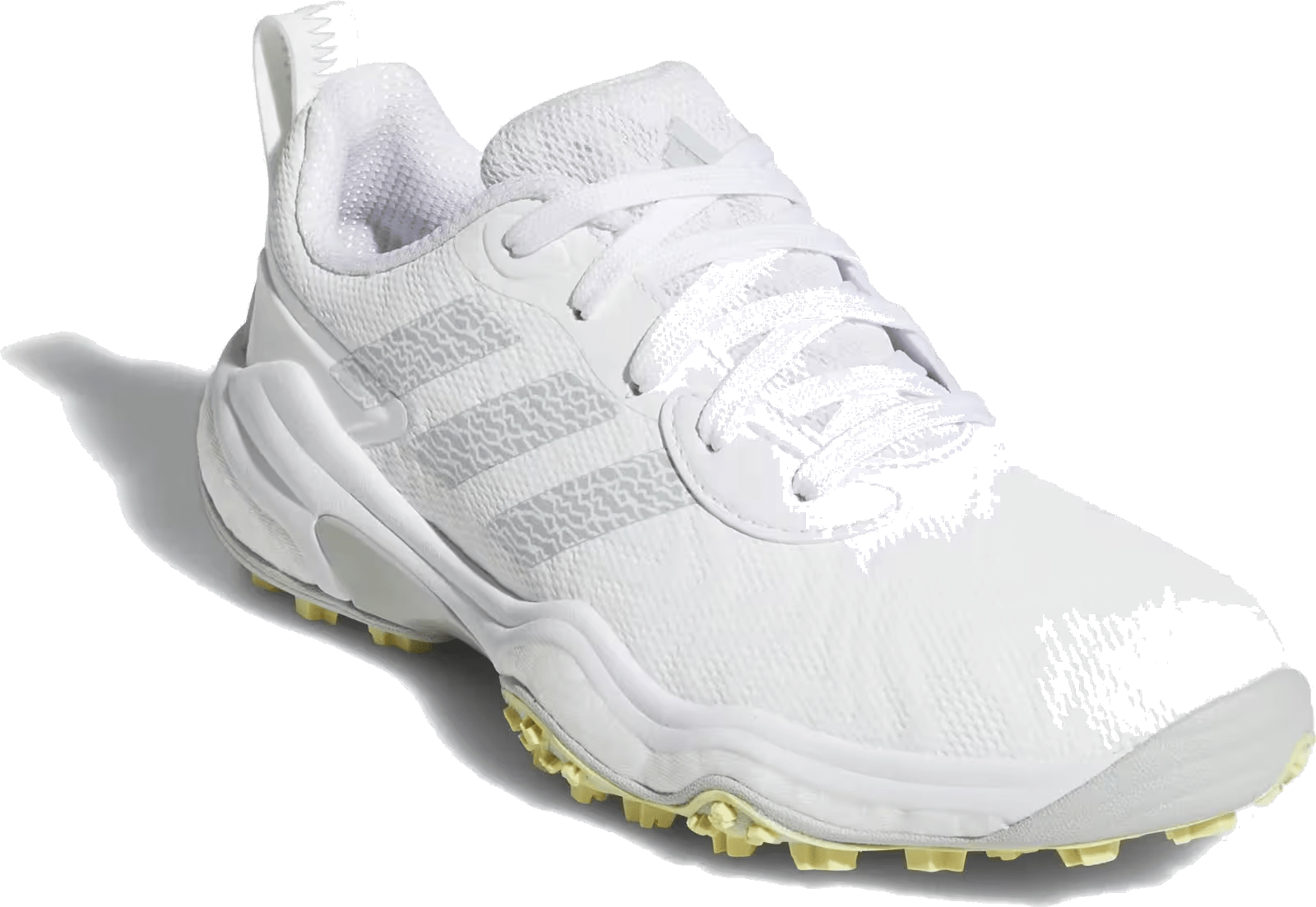 adidas Codechaos 25 Spikeless Golf Cloud White Wonder Silver Powder Yellow (Women's)