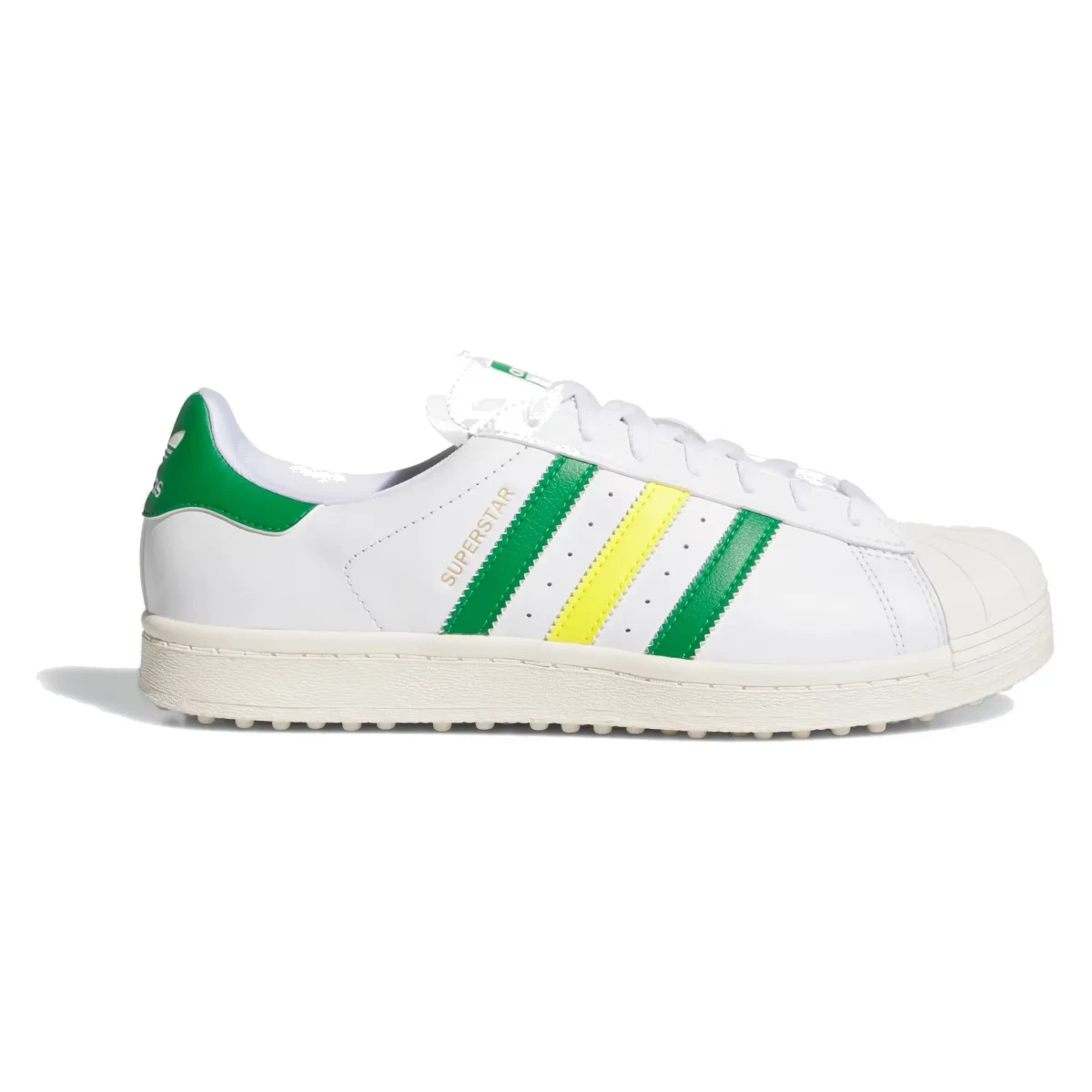 adidas Superstar Spikeless Golf Cloud White Green Yellow