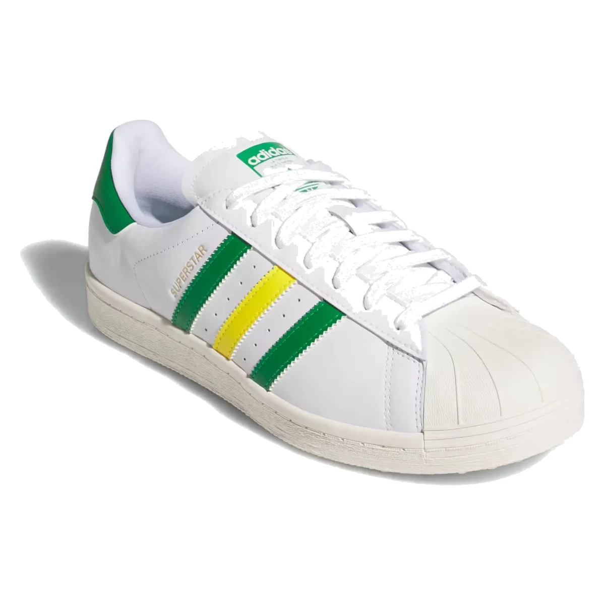 adidas Superstar Spikeless Golf Cloud White Green Yellow