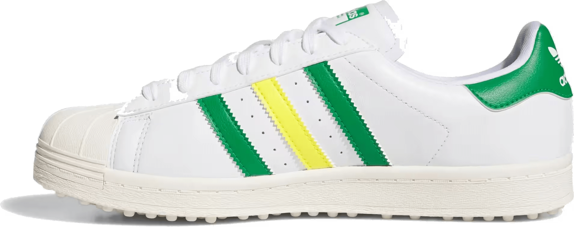 adidas Superstar Spikeless Golf Cloud White Green Yellow