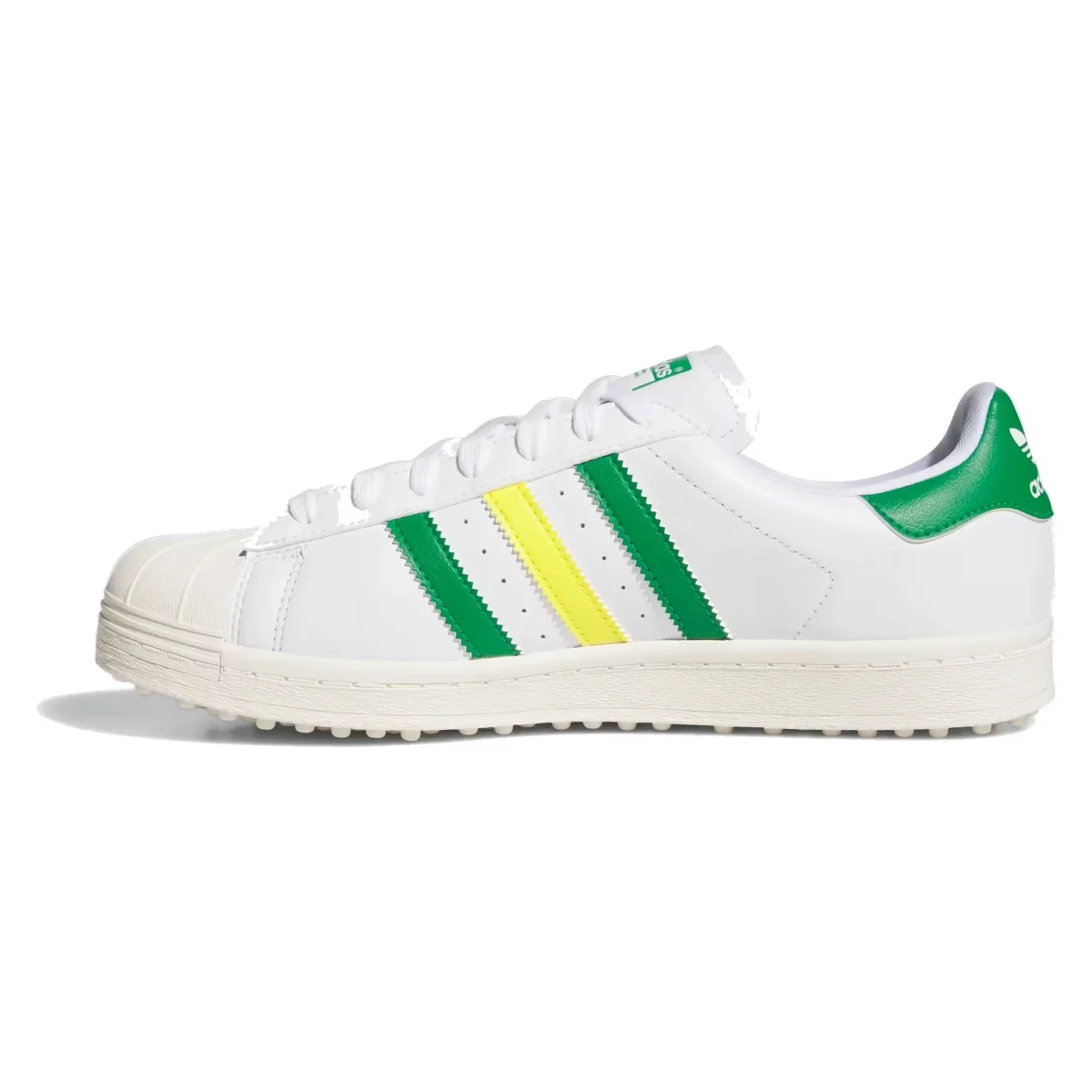 adidas Superstar Spikeless Golf Cloud White Green Yellow