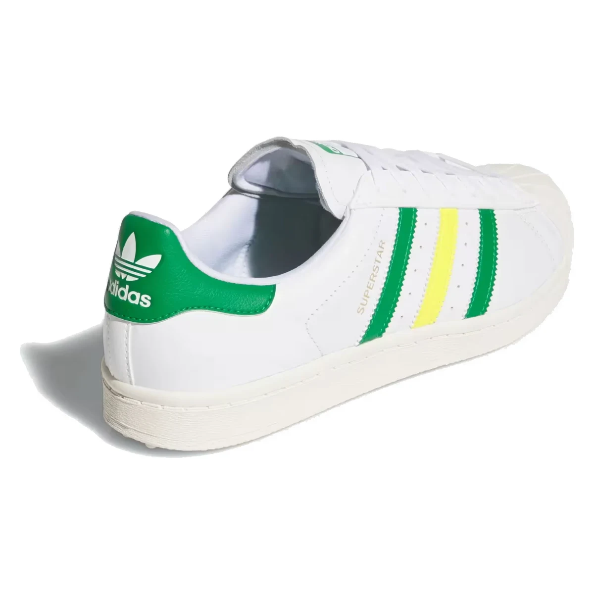 adidas Superstar Spikeless Golf Cloud White Green Yellow