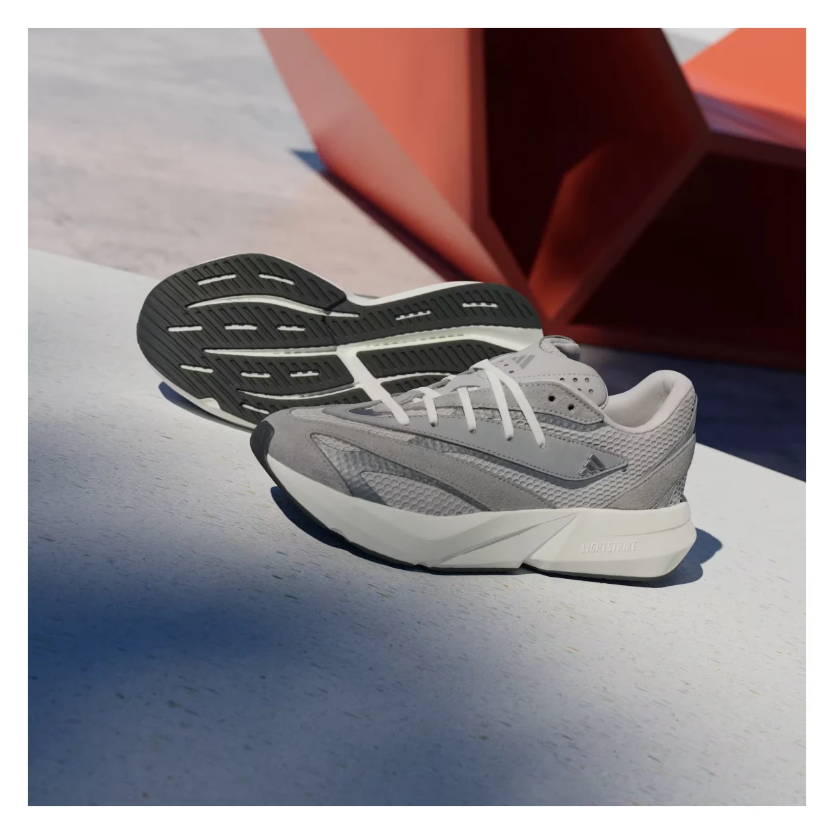 adidas Lightblaze Grey Two Grey Three Iron Metallic (Women's)