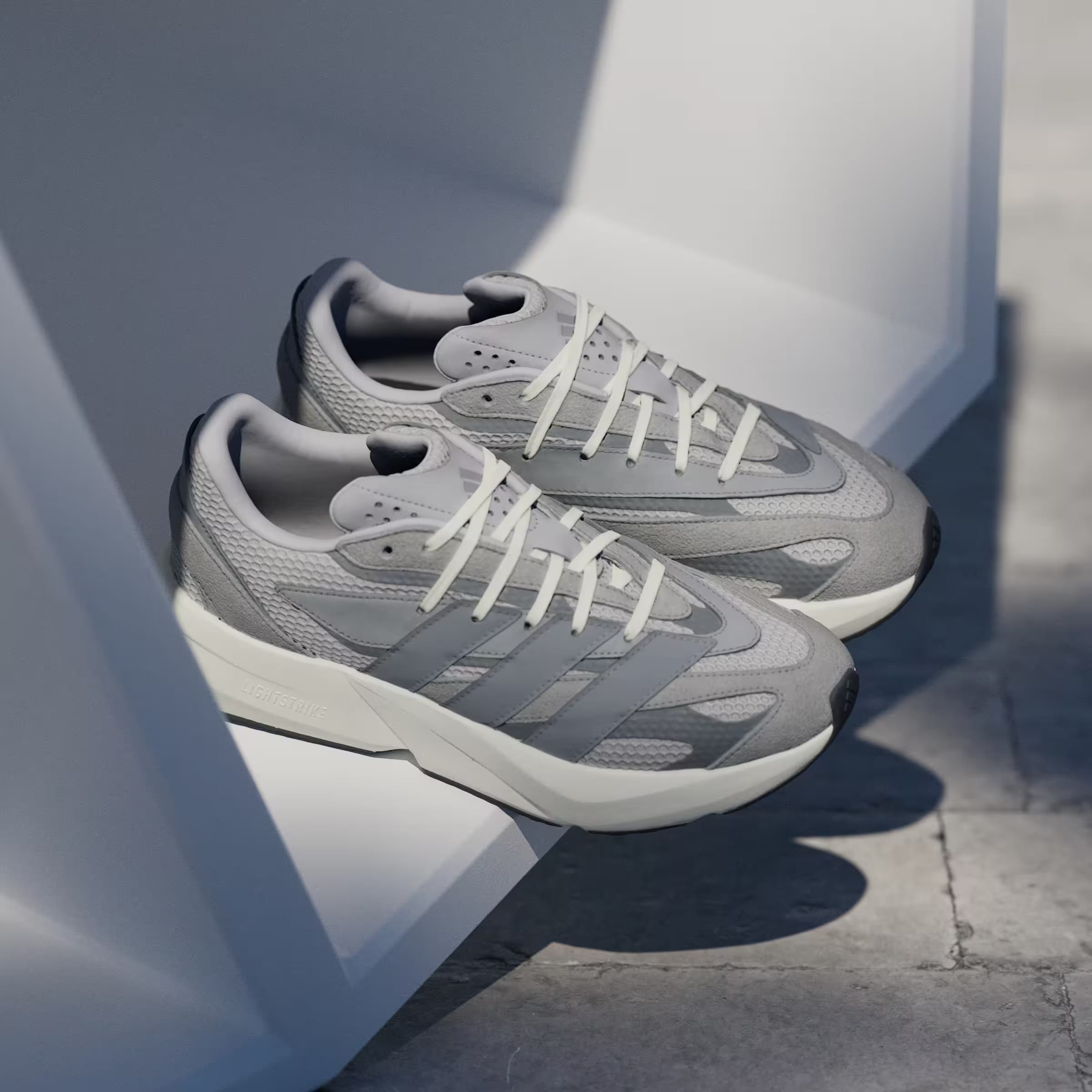 adidas Lightblaze Grey Two Grey Three Iron Metallic