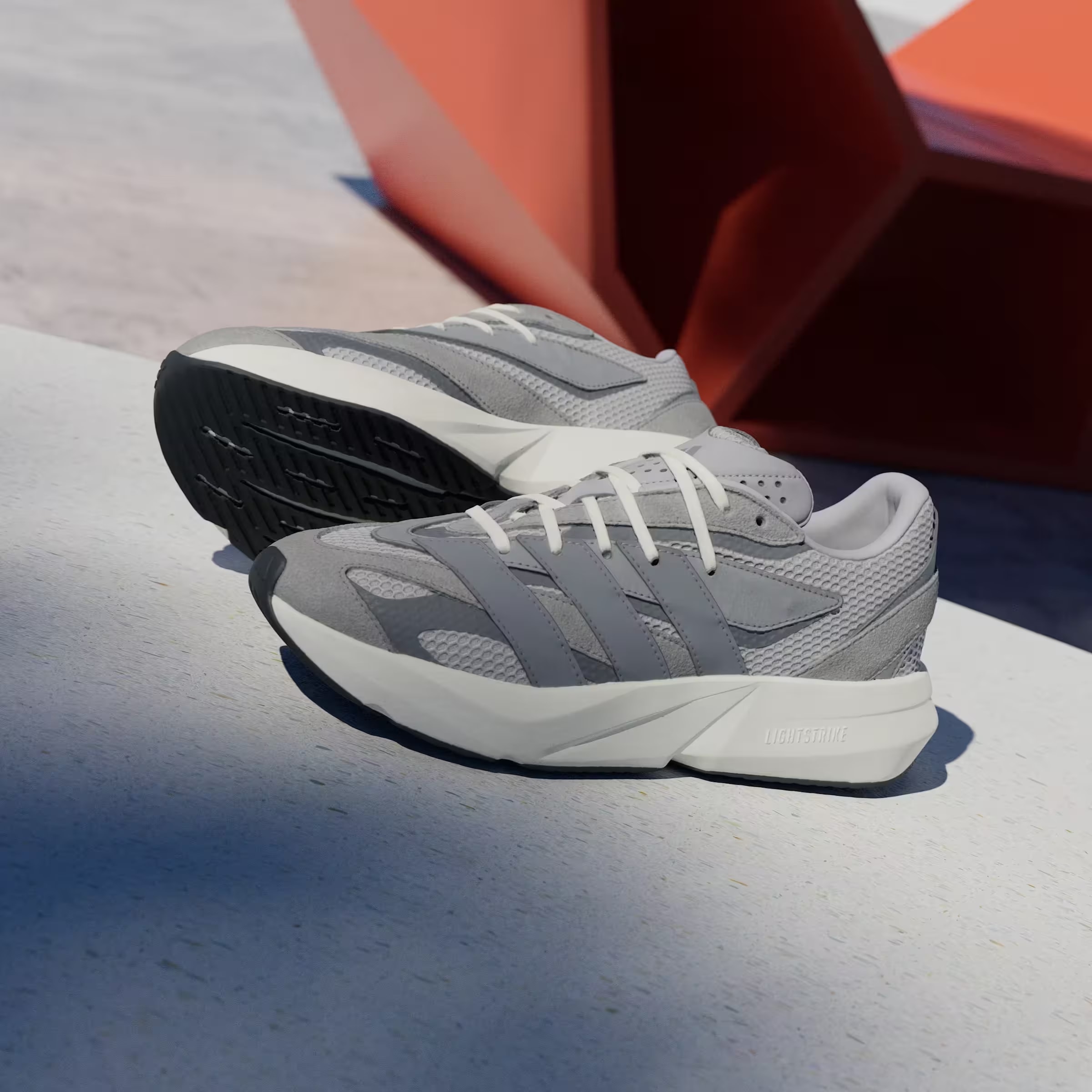 adidas Lightblaze Grey Two Grey Three Iron Metallic