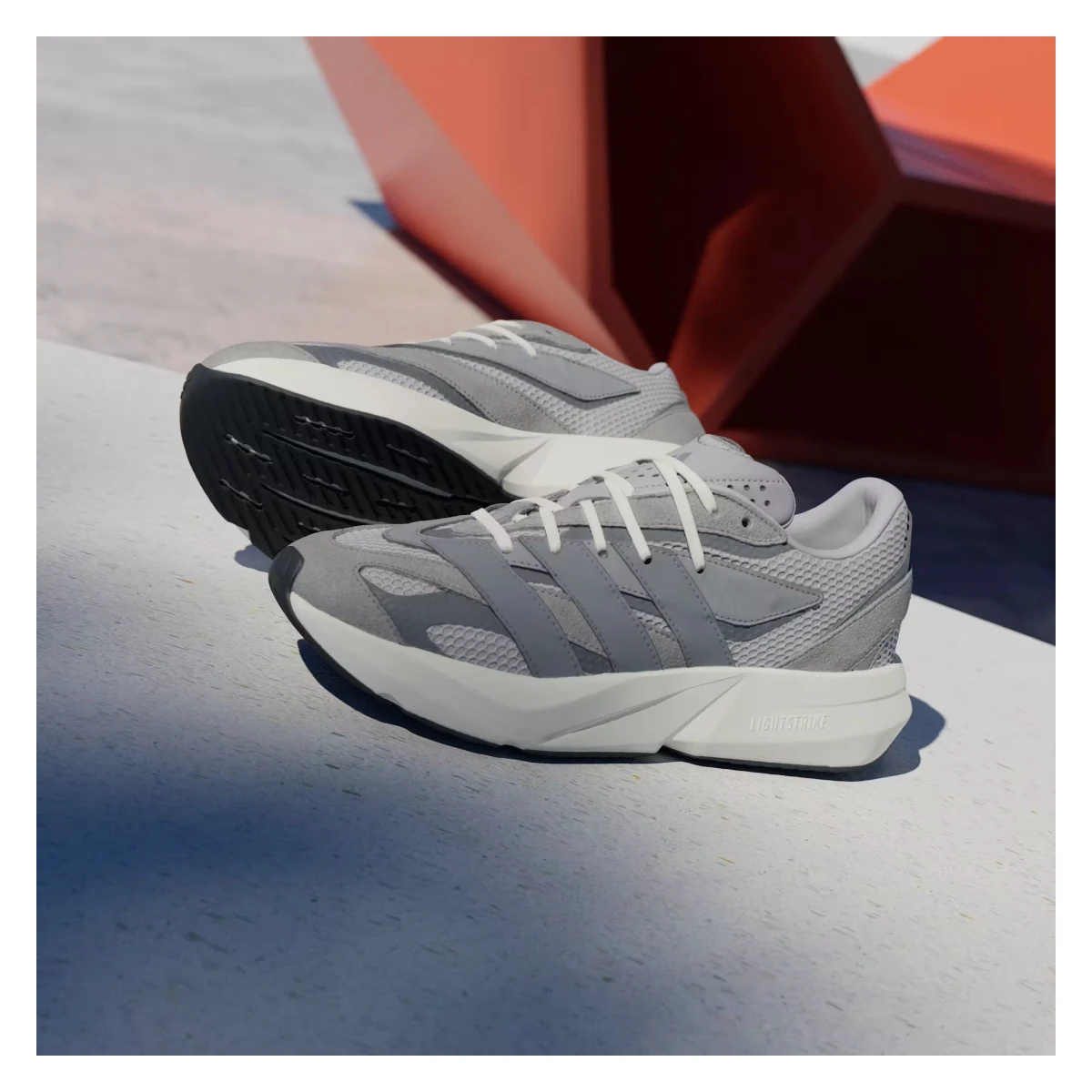 adidas Lightblaze Grey Two Grey Three Iron Metallic