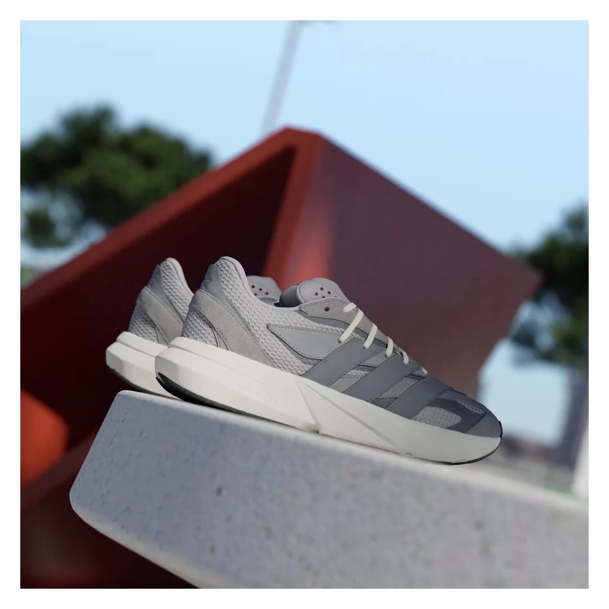 adidas Lightblaze Grey Two Grey Three Iron Metallic