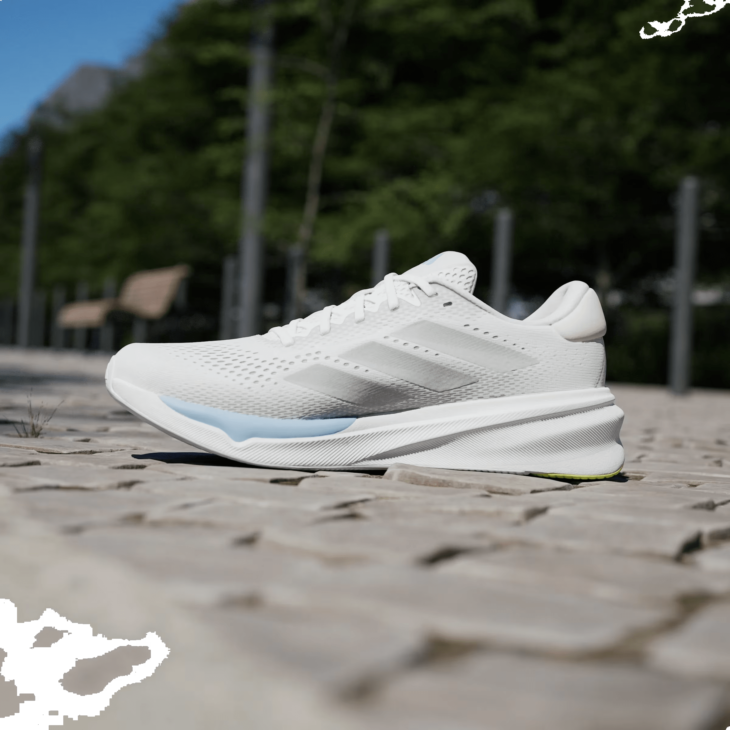 adidas Supernova Stride 2 Cloud White Matte Silver Glow Blue