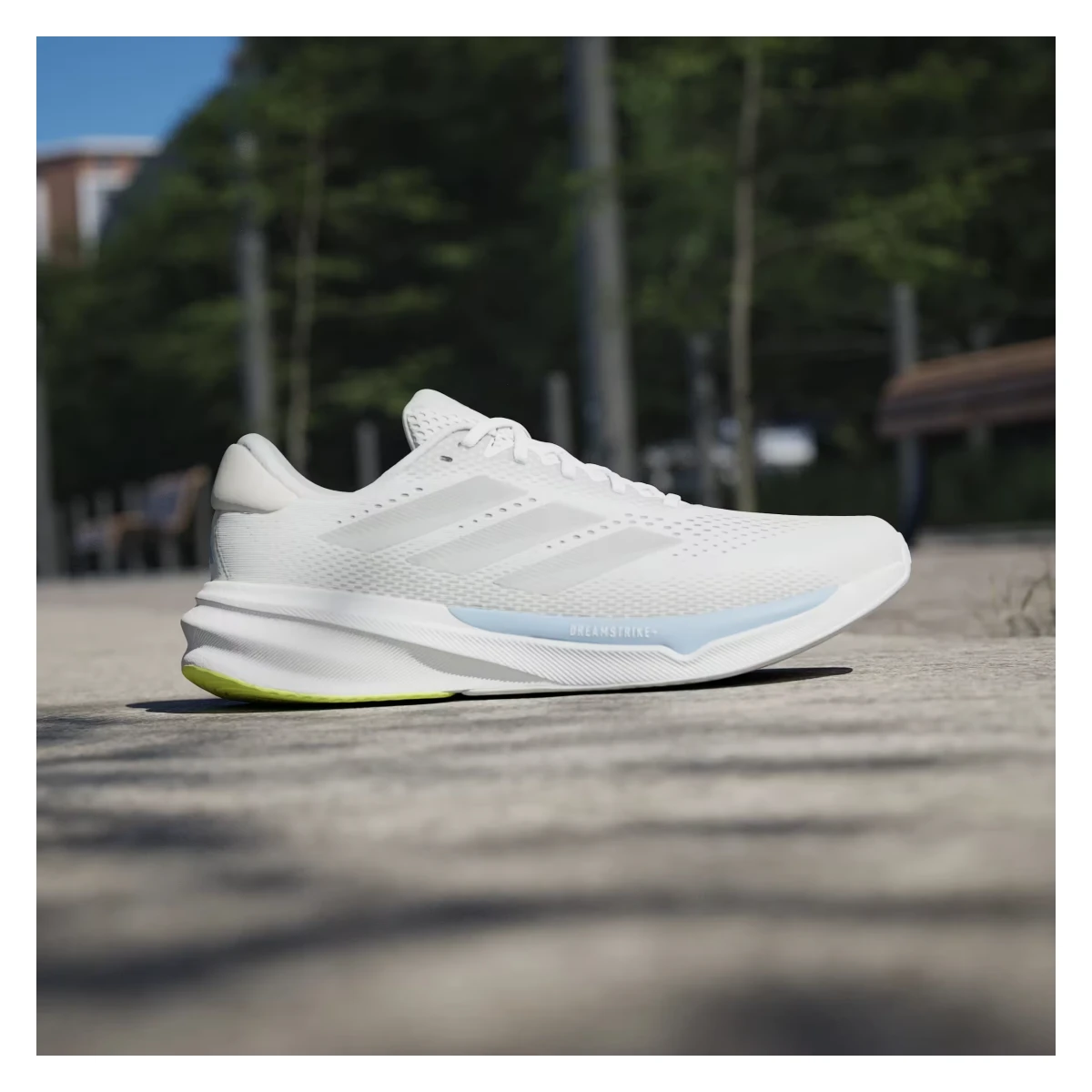 adidas Supernova Stride 2 Cloud White Matte Silver Glow Blue