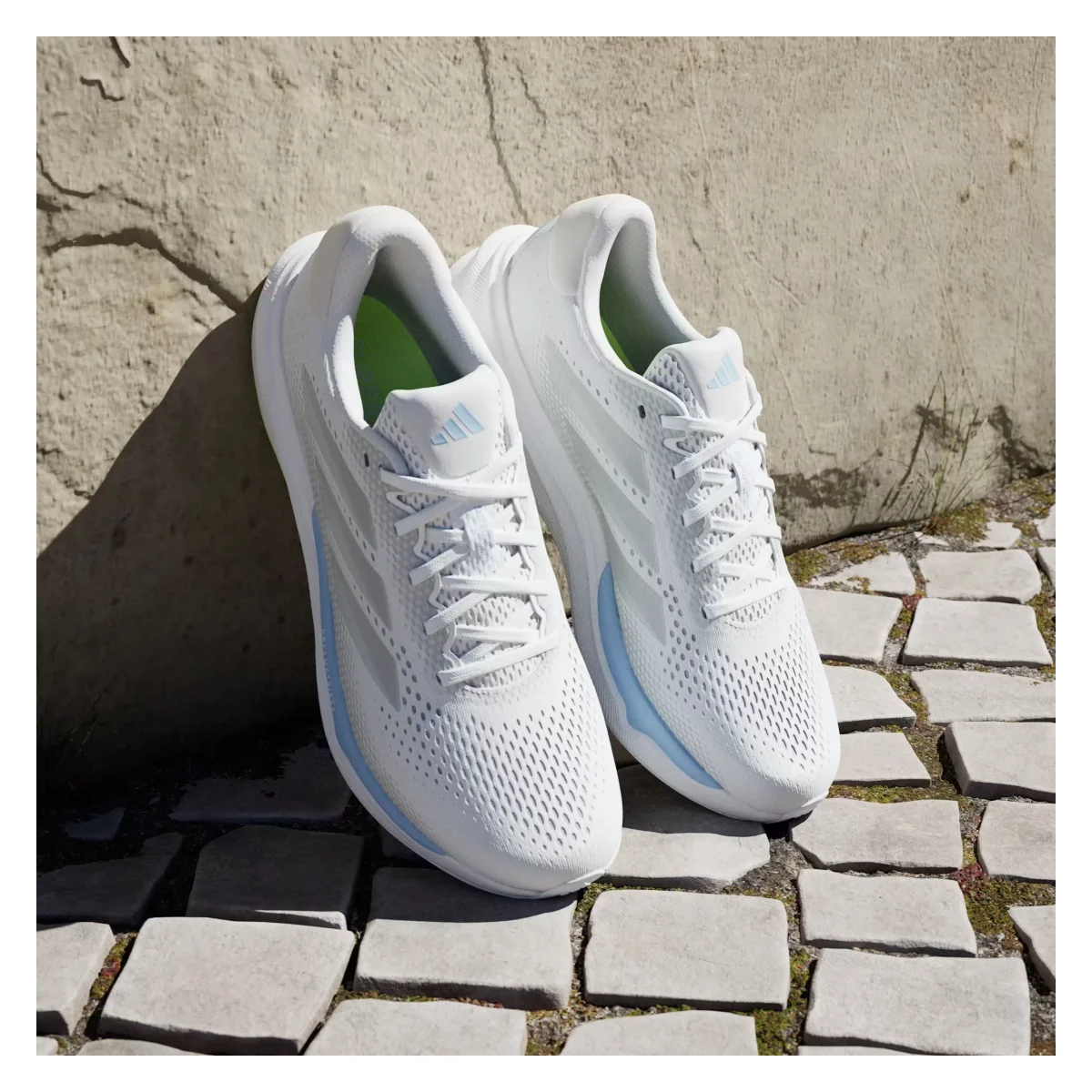 adidas Supernova Stride 2 Cloud White Matte Silver Glow Blue