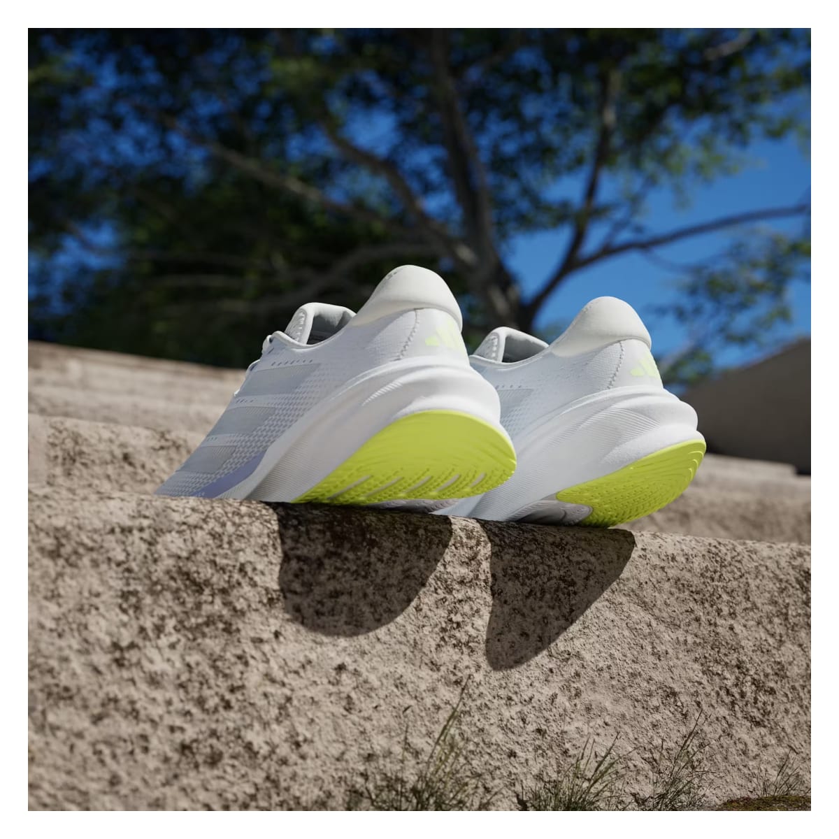 adidas Supernova Stride 2.0 Crystal White Matte Silver Violet Tone (Women's)