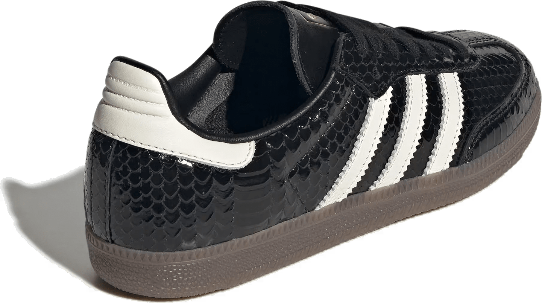 Adidas Samba "Patent Snakeskin Black"