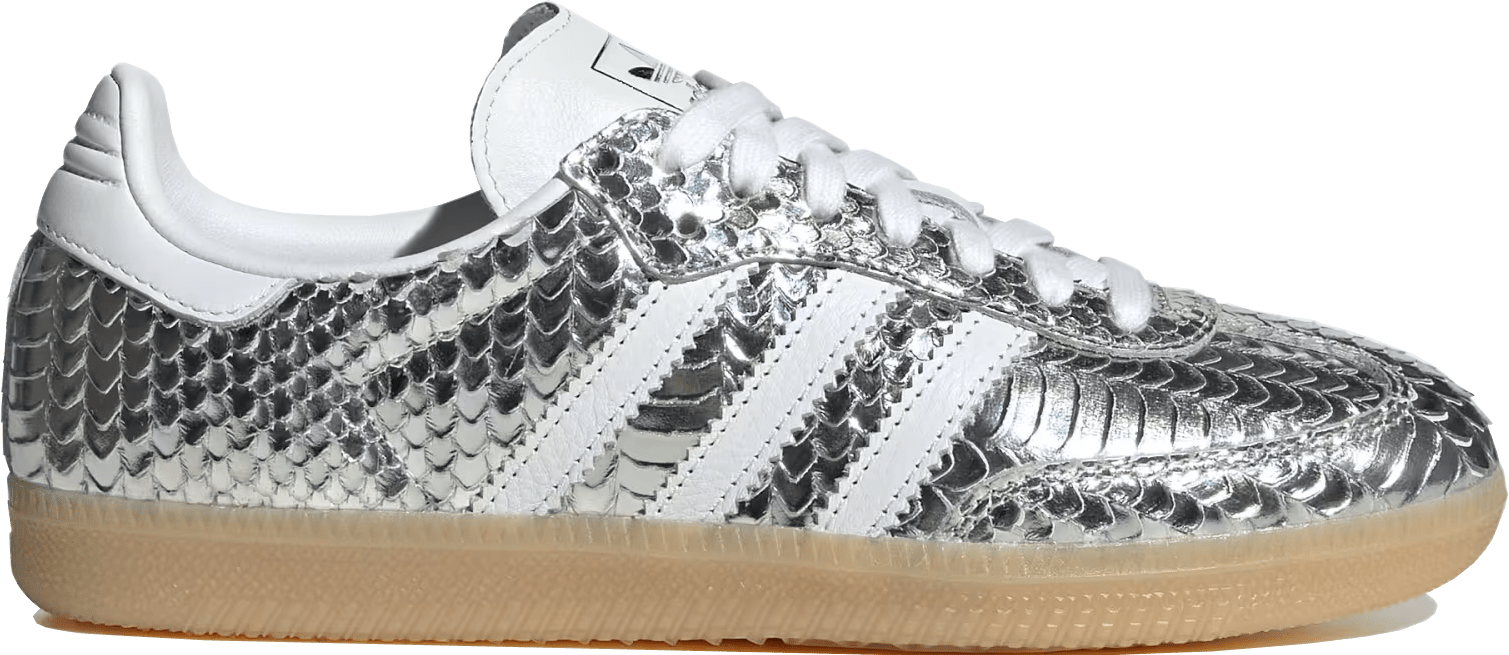 Adidas Samba Wmns "Silver Snakeskin"