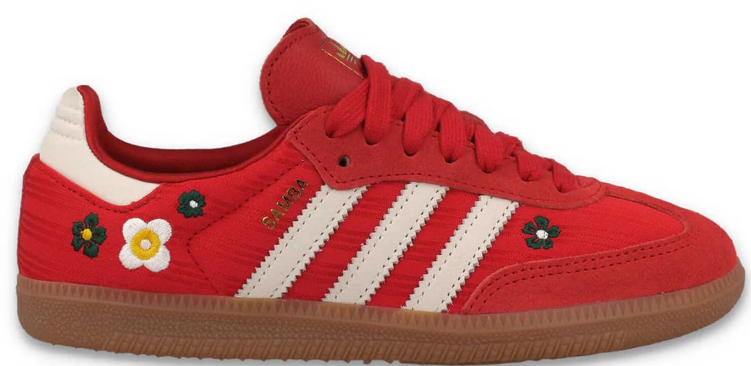 Liberty London x Adidas Samba OG "Red Flowers"