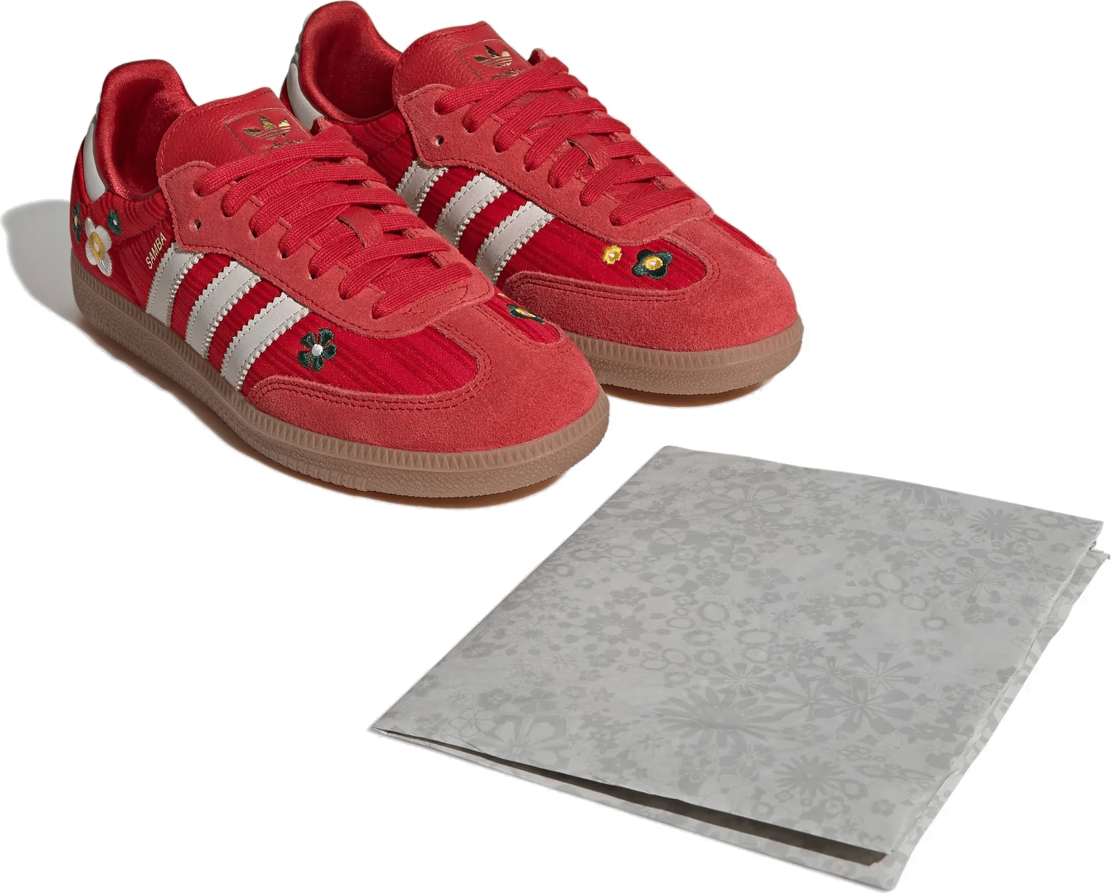 Liberty London x Adidas Samba OG "Red Flowers"