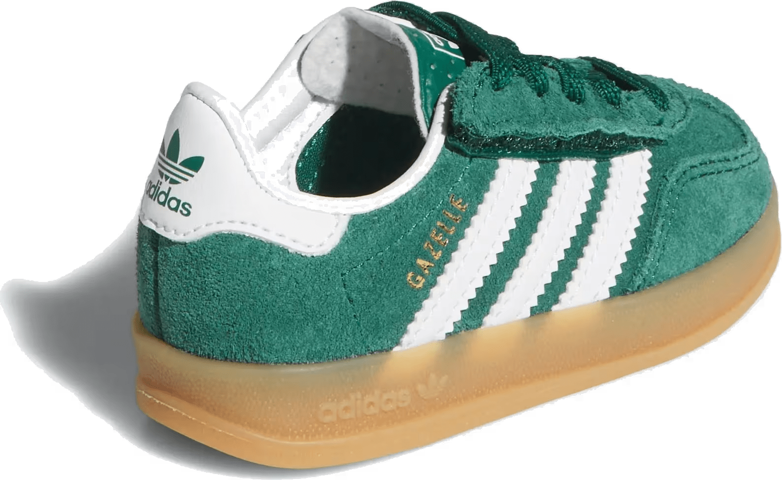 adidas Gazelle Indoor Comfort Closure Collegiate Green White Gum (TD)