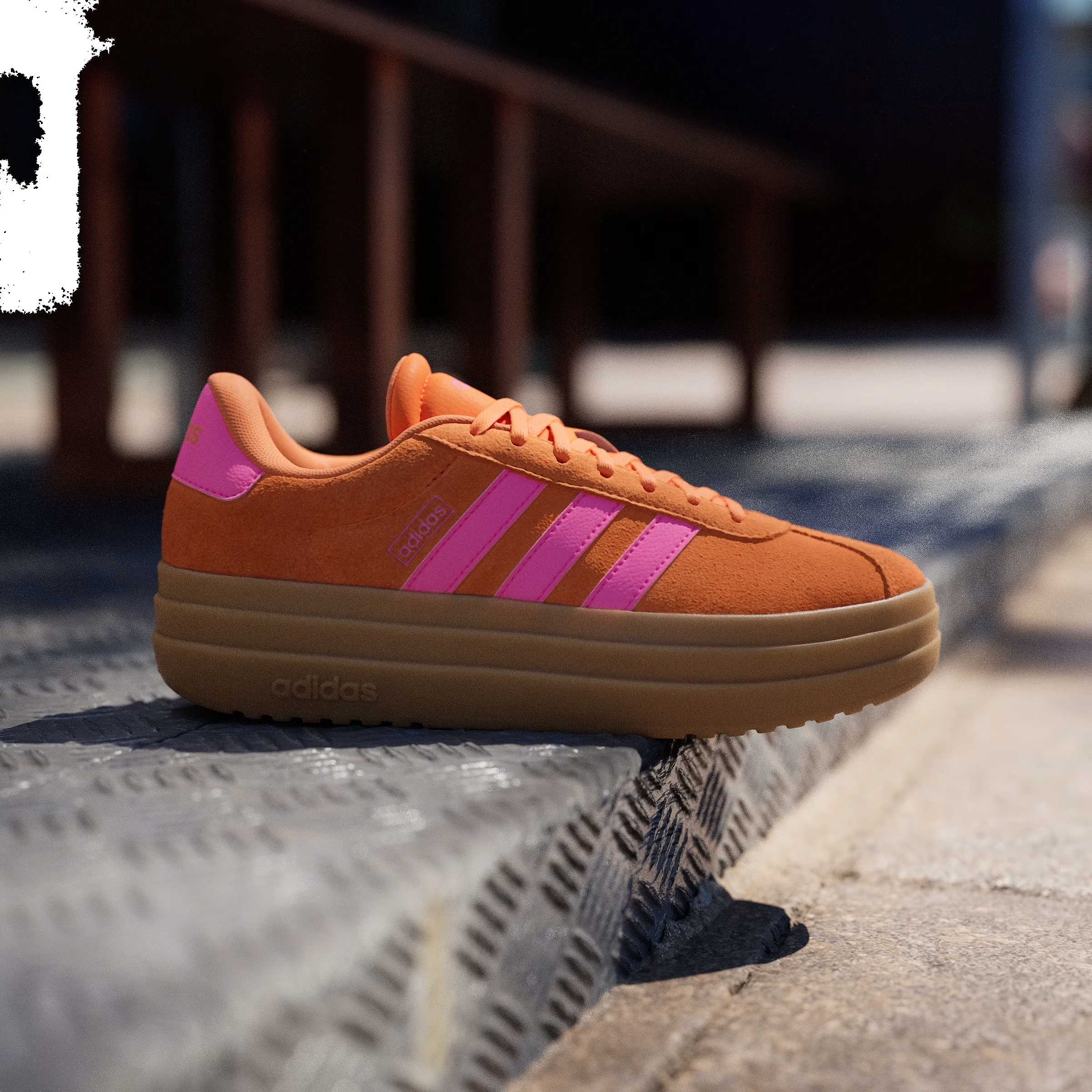 adidas VL Court Bold Pure Orange Lucid Pink (Women's)