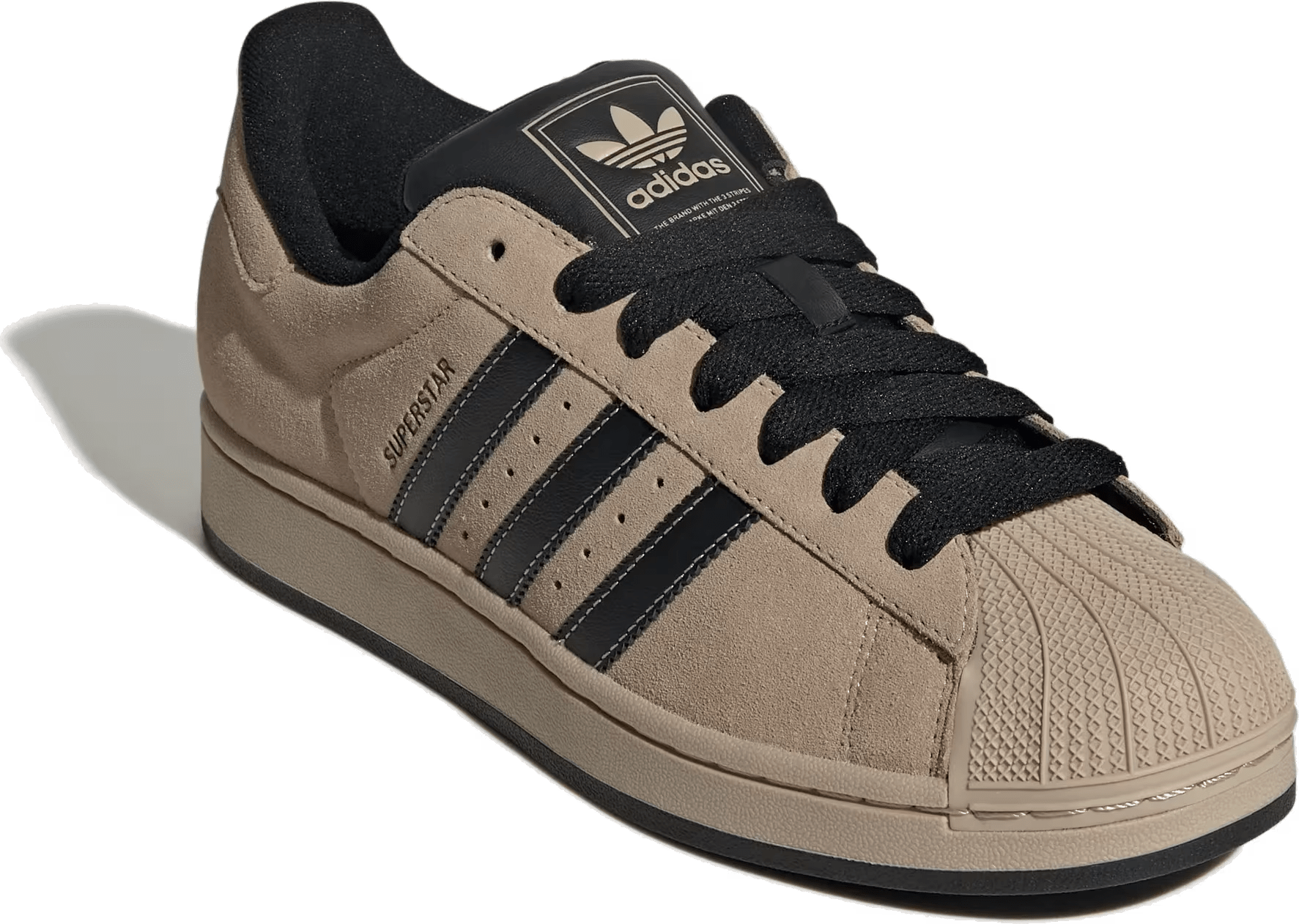 adidas Superstar II "Stone Khaki Black"