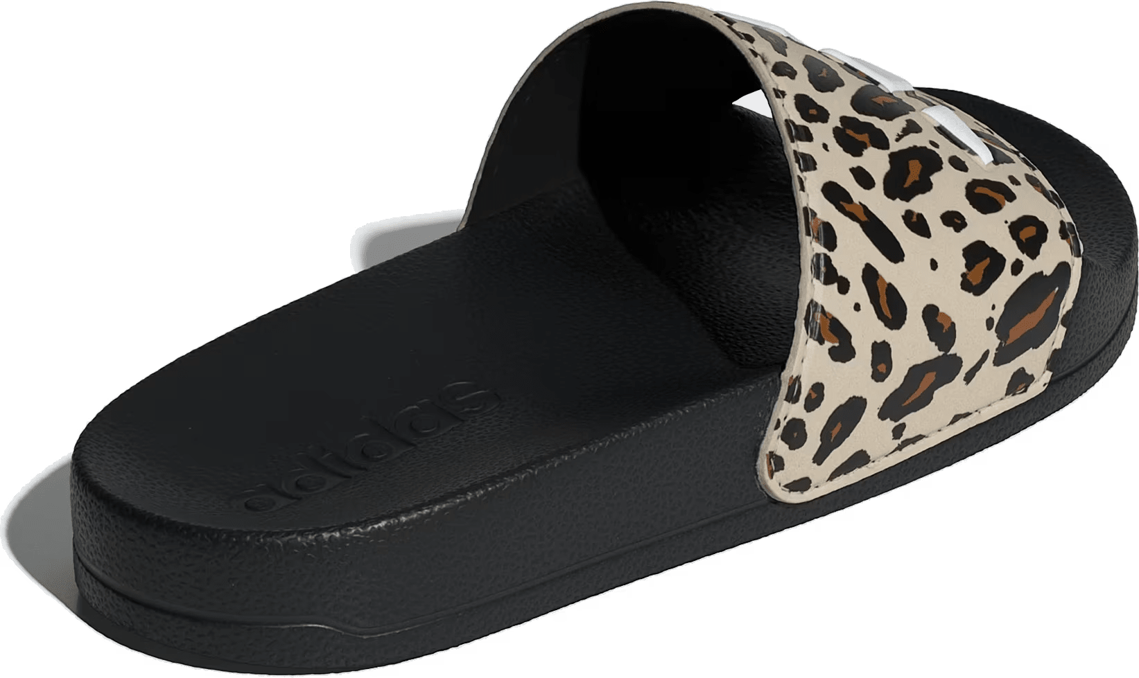 adidas Adilette Shower Logo Sandals Crystal Linen Leopard Print (GS)